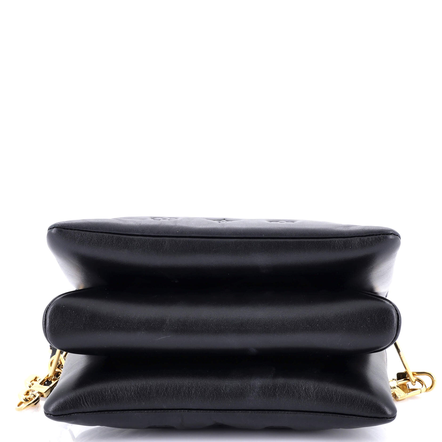 Coussin Bag Monogram Embossed Lambskin PM