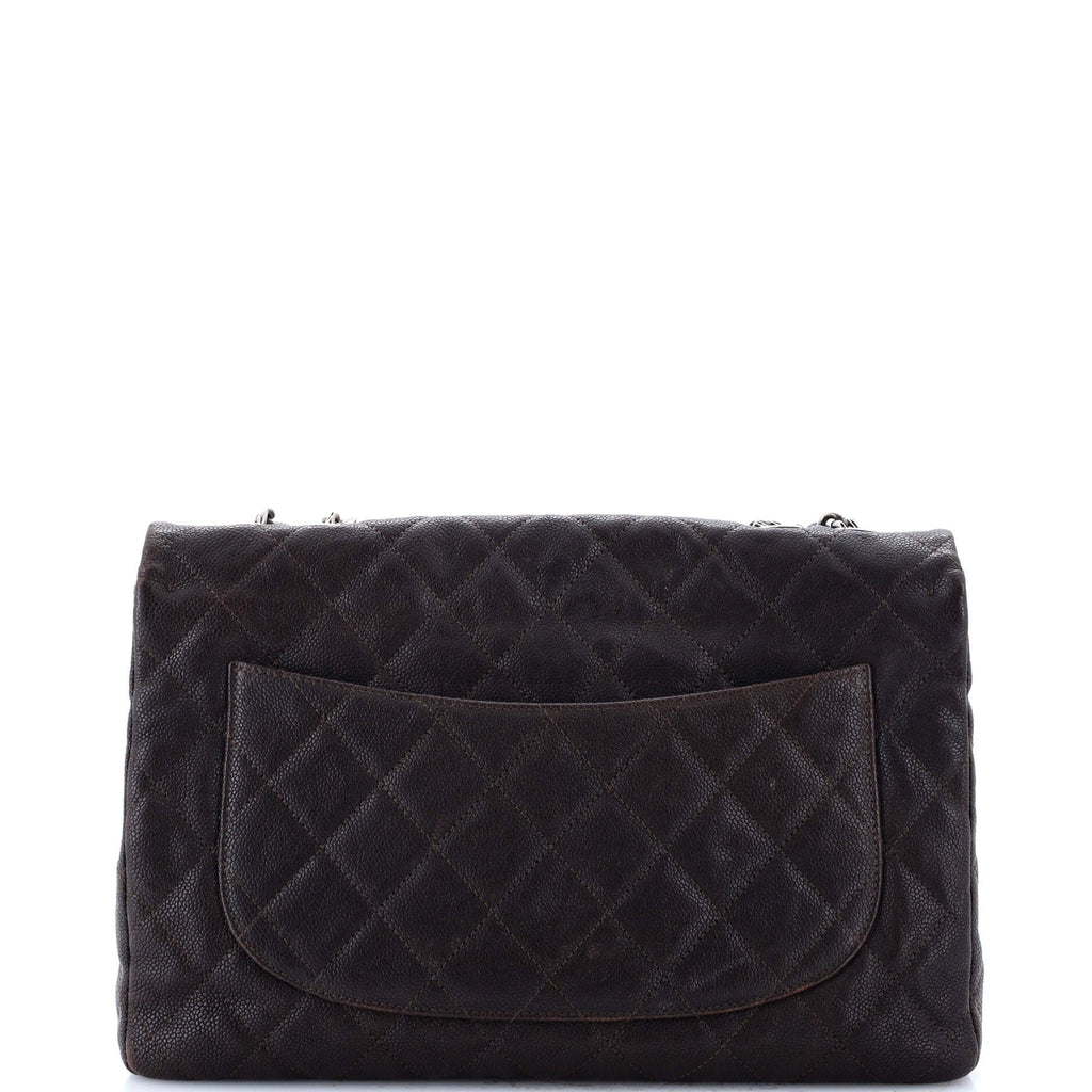 Bijoux Chain Reissue 2.55 Flap Bag Quilted Caviar 227