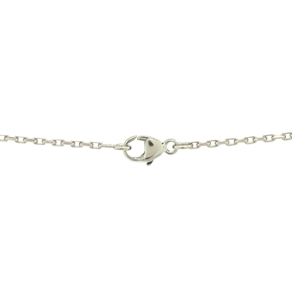 Pop H Pendant Chain Necklace Metal and Enamel