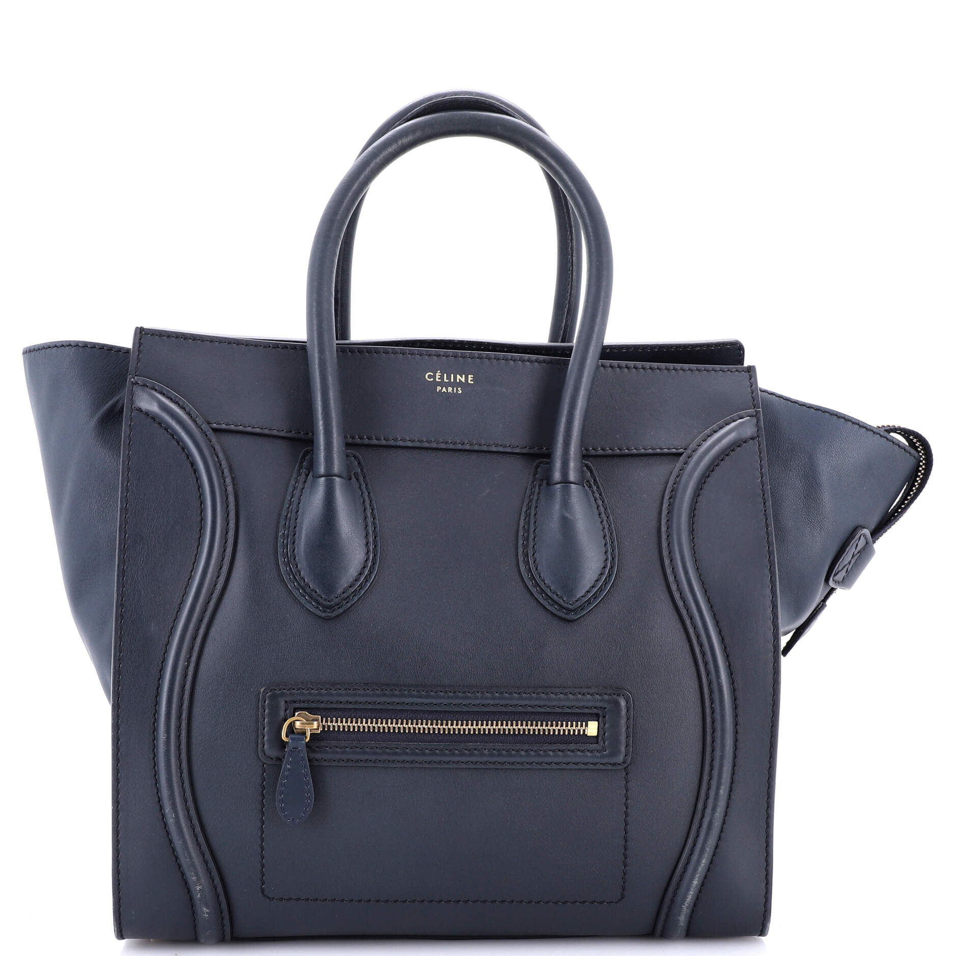 Luggage Bag Smooth Leather Mini