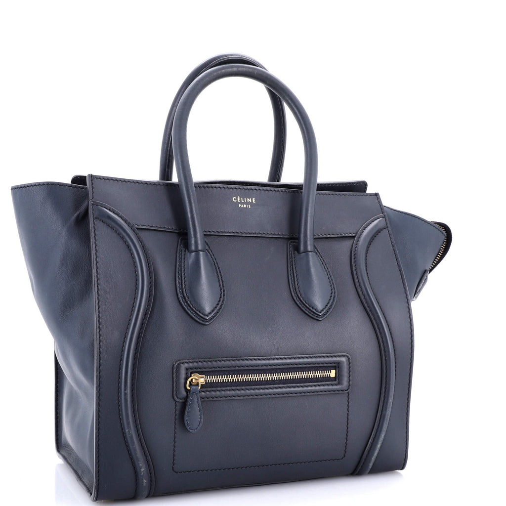 Luggage Bag Smooth Leather Mini