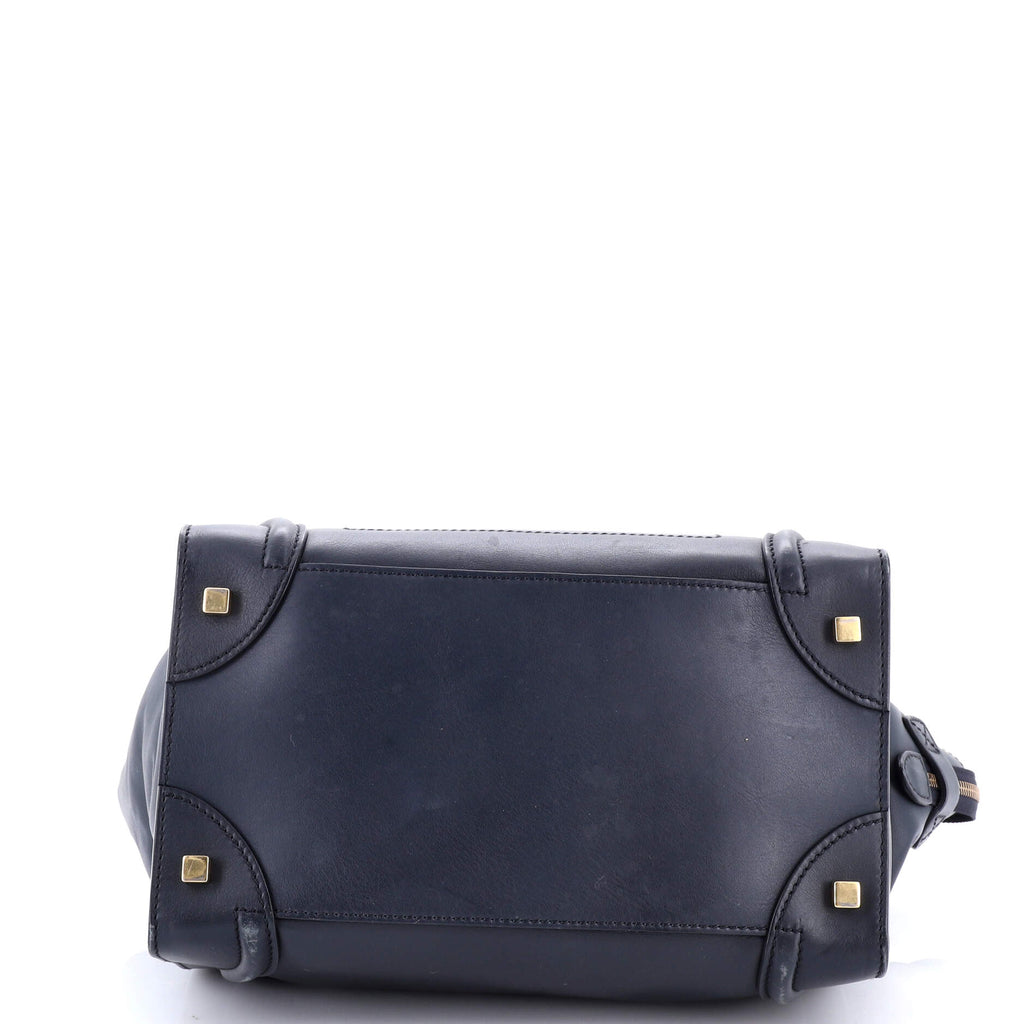 Luggage Bag Smooth Leather Mini