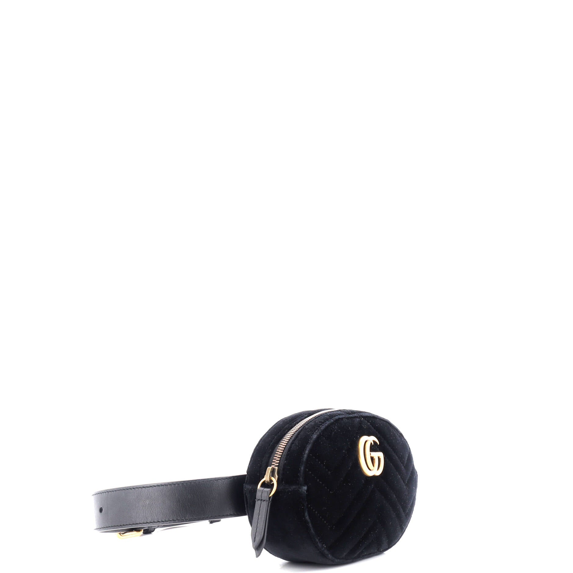 GG Marmont Belt Bag Matelasse Velvet
