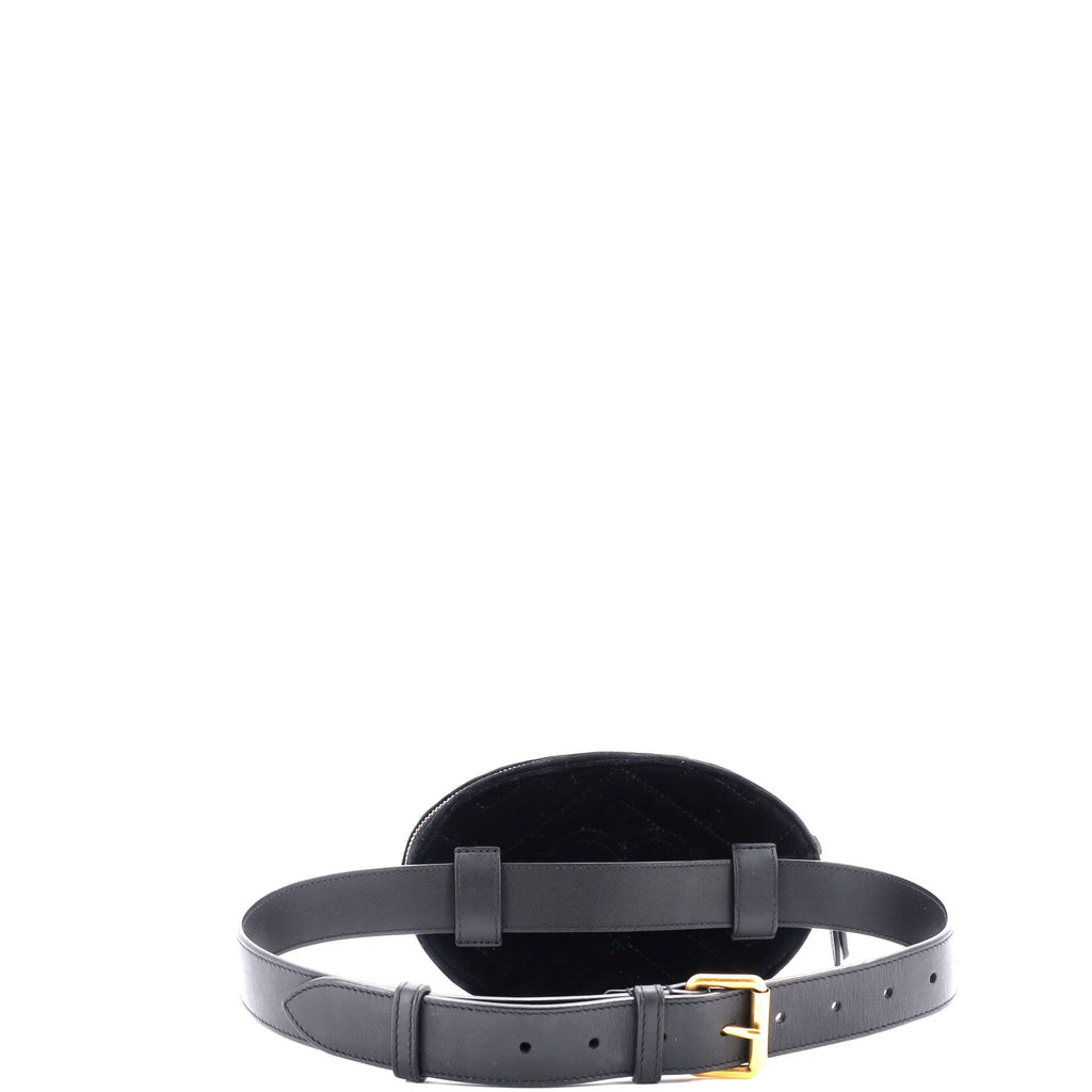 GG Marmont Belt Bag Matelasse Velvet