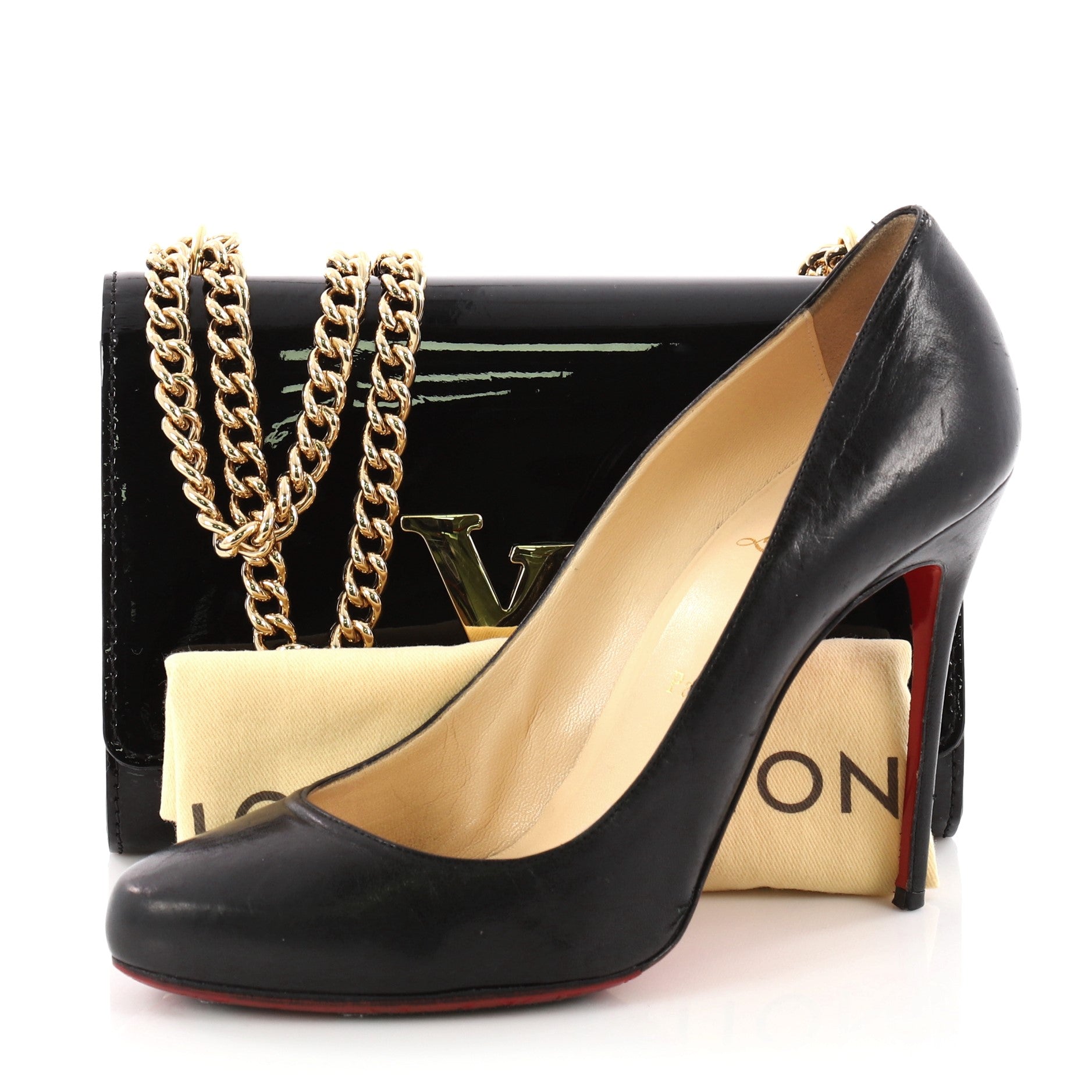Chain Louise Clutch Patent MM