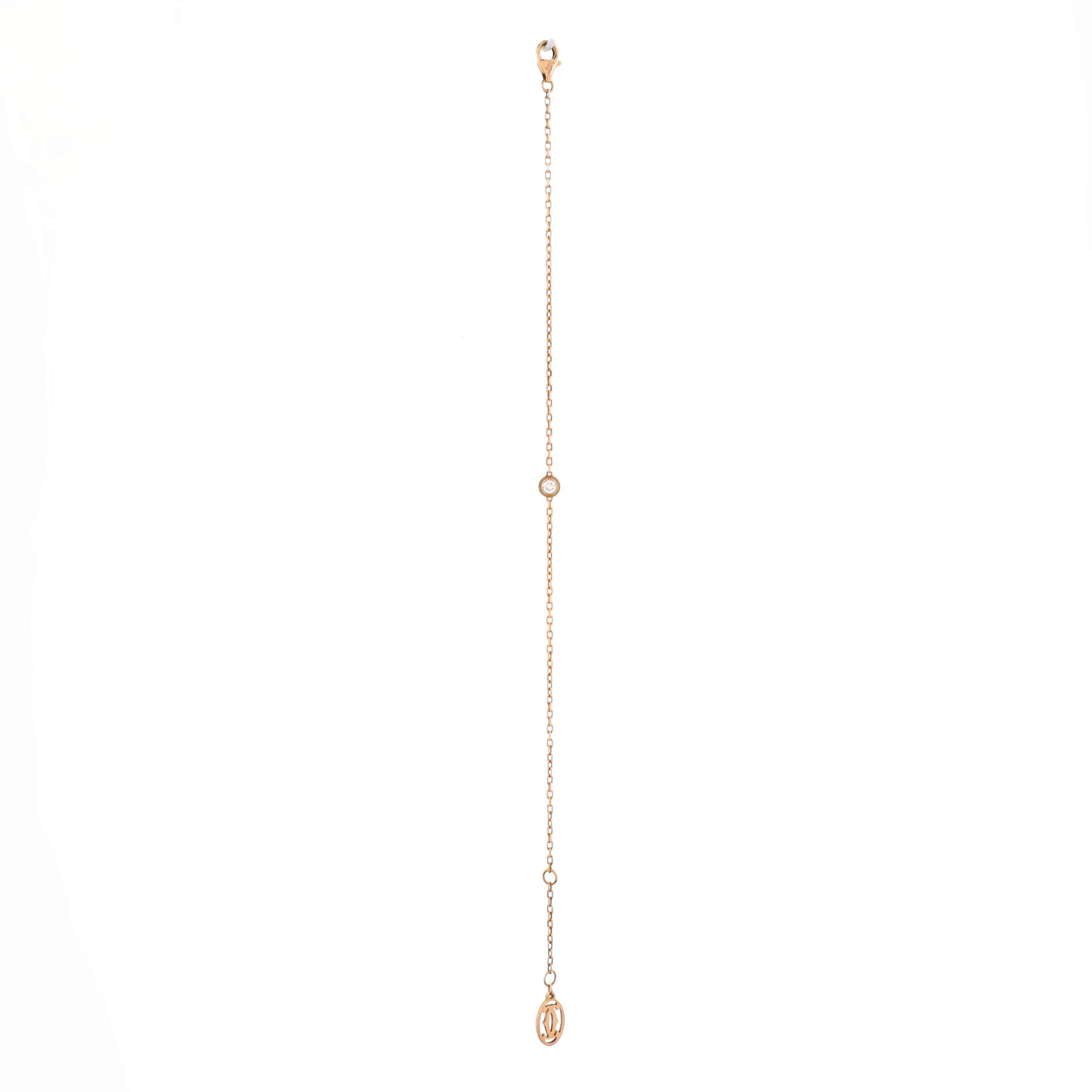 D'Amour Bracelet 18K Rose Gold and Diamond Small