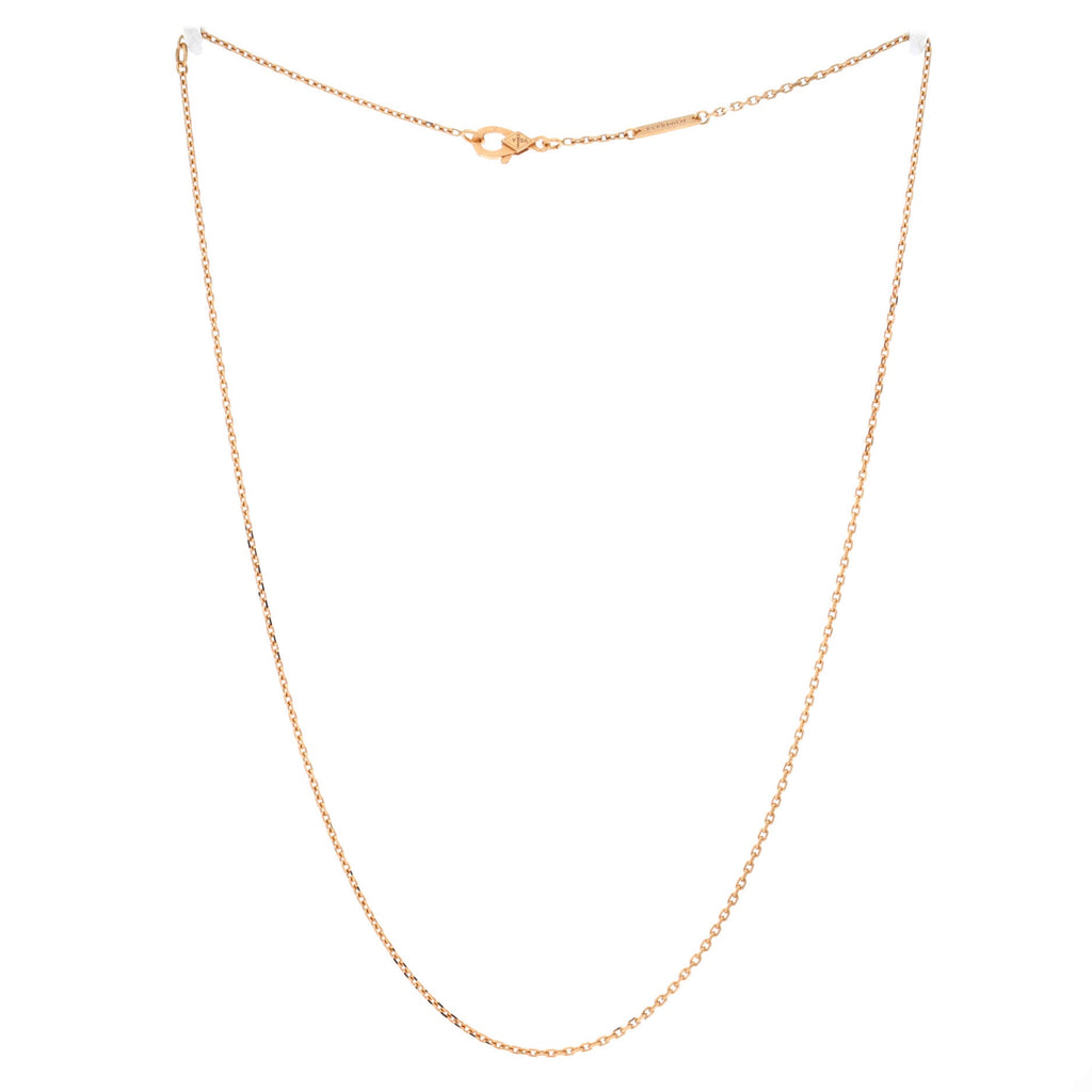 Trace Chain Necklace 18K Rose Gold 42cm