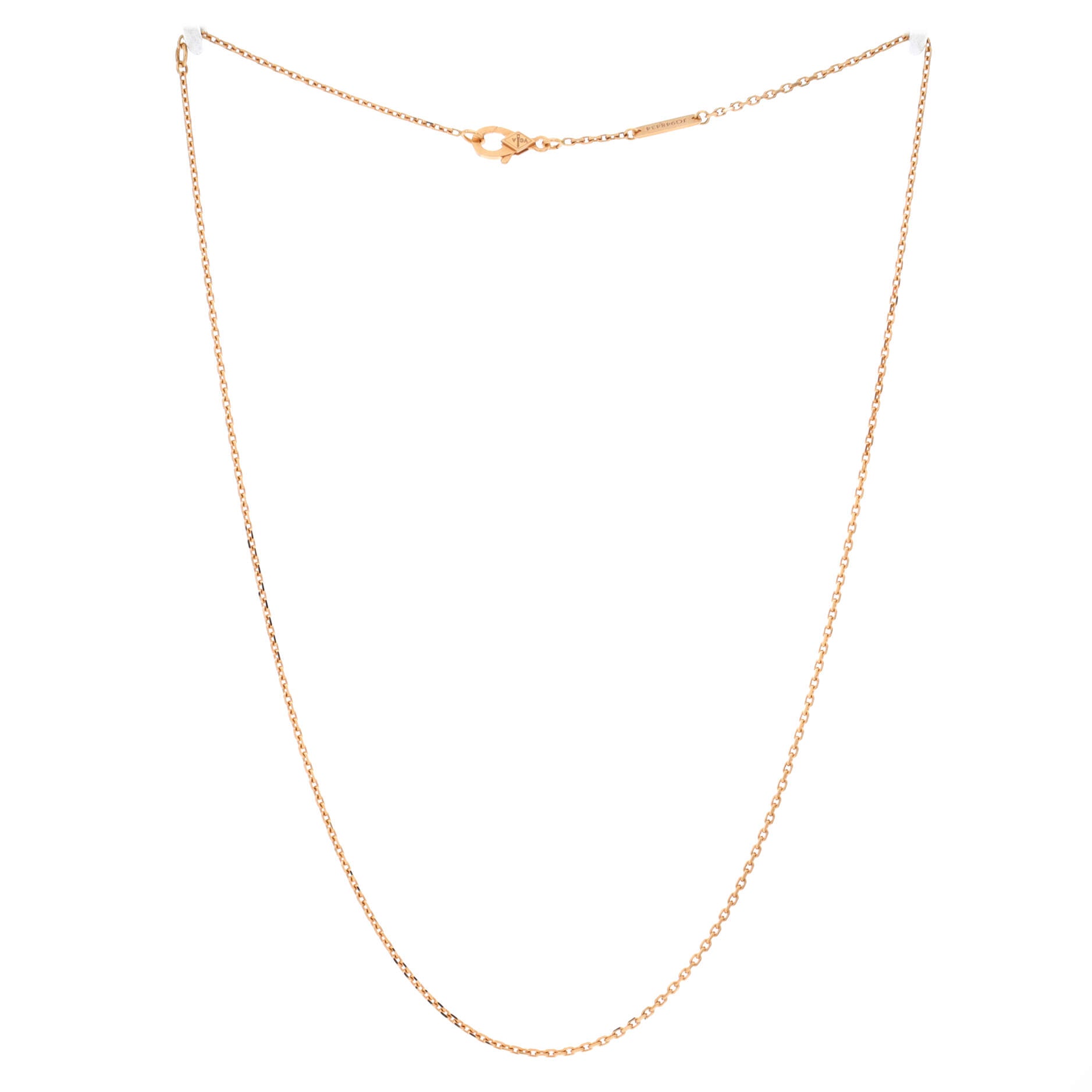 Trace Chain Necklace 18K Rose Gold 42cm