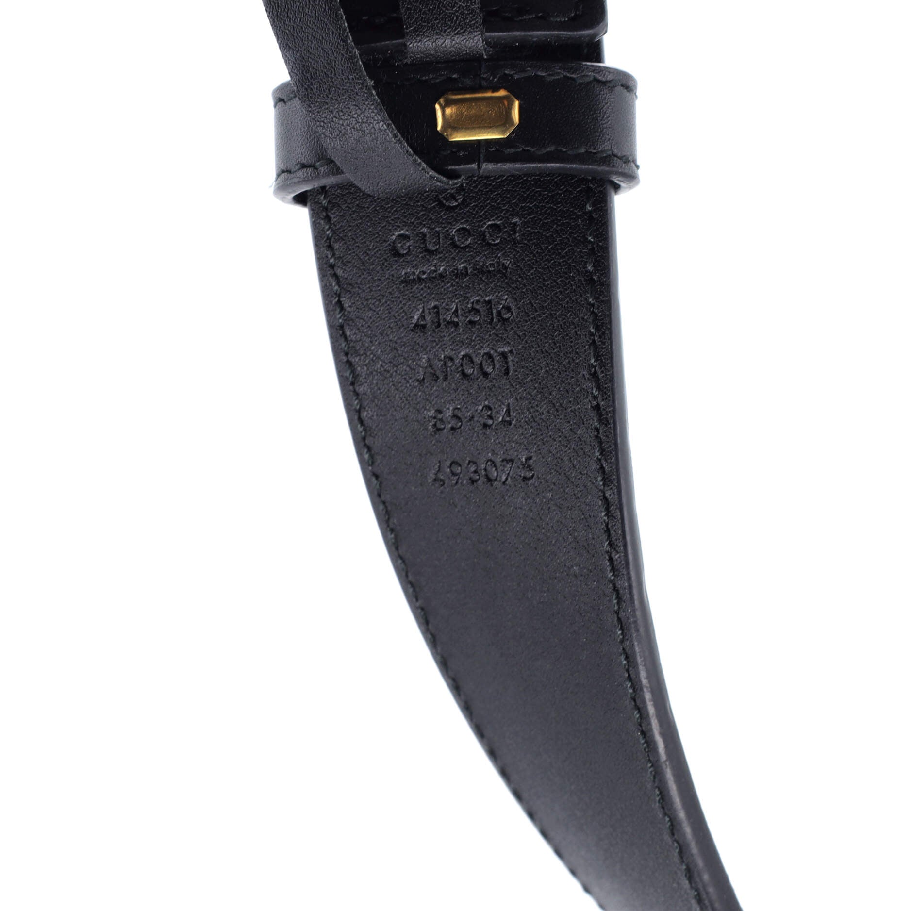 GG Marmont Belt Leather Medium