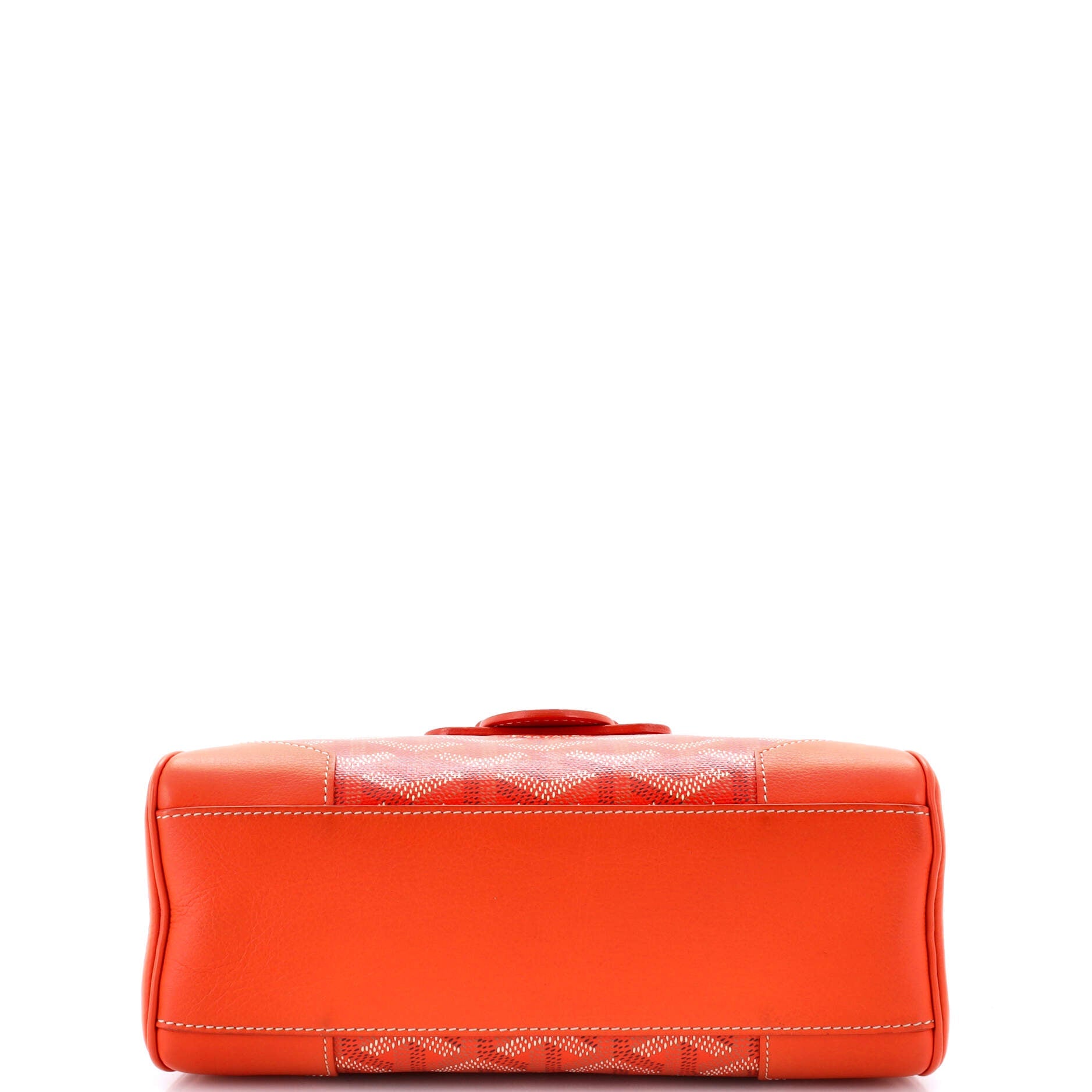 Saigon Top Handle Bag Coated Canvas with Leather Mini