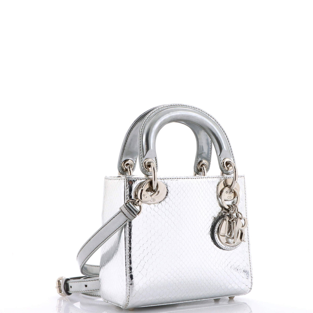 Lady Dior Chain Bag Python Mini