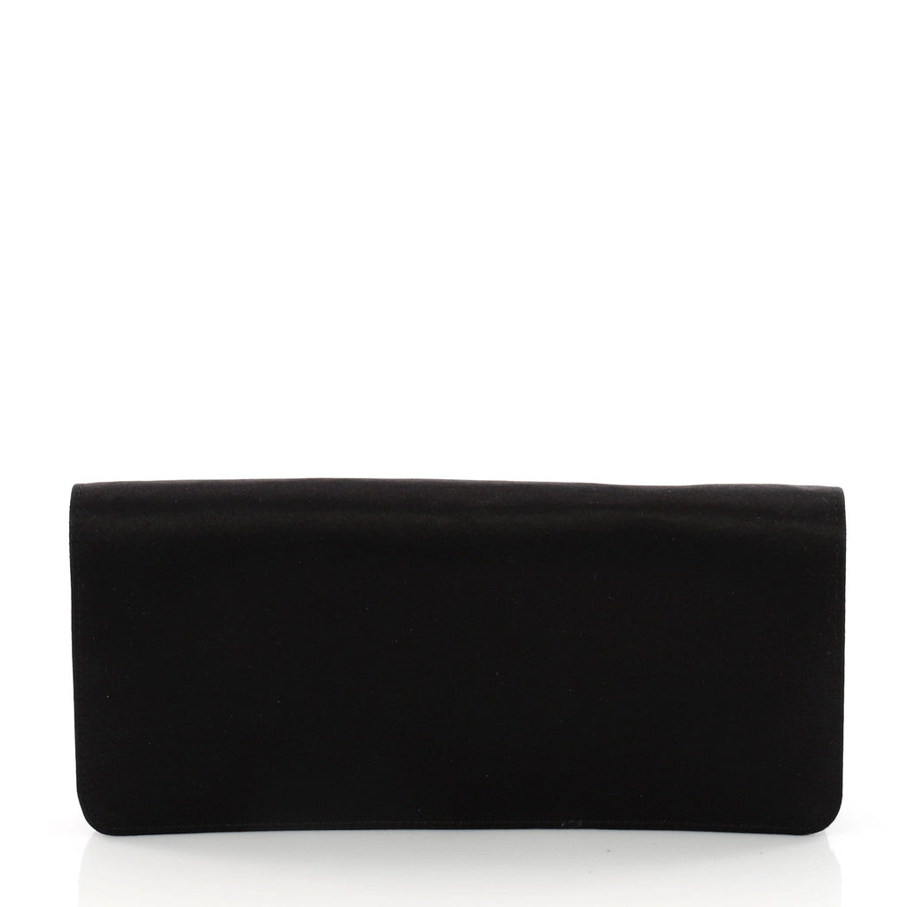 Bow Clutch Satin