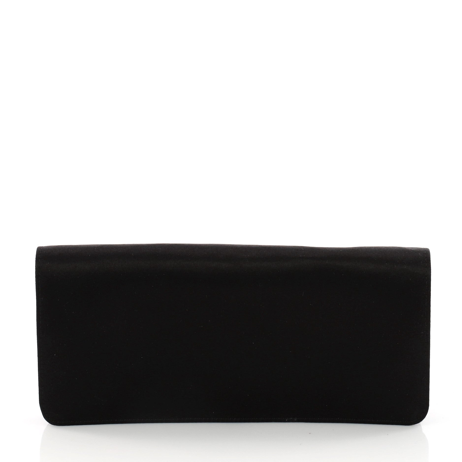 Bow Clutch Satin
