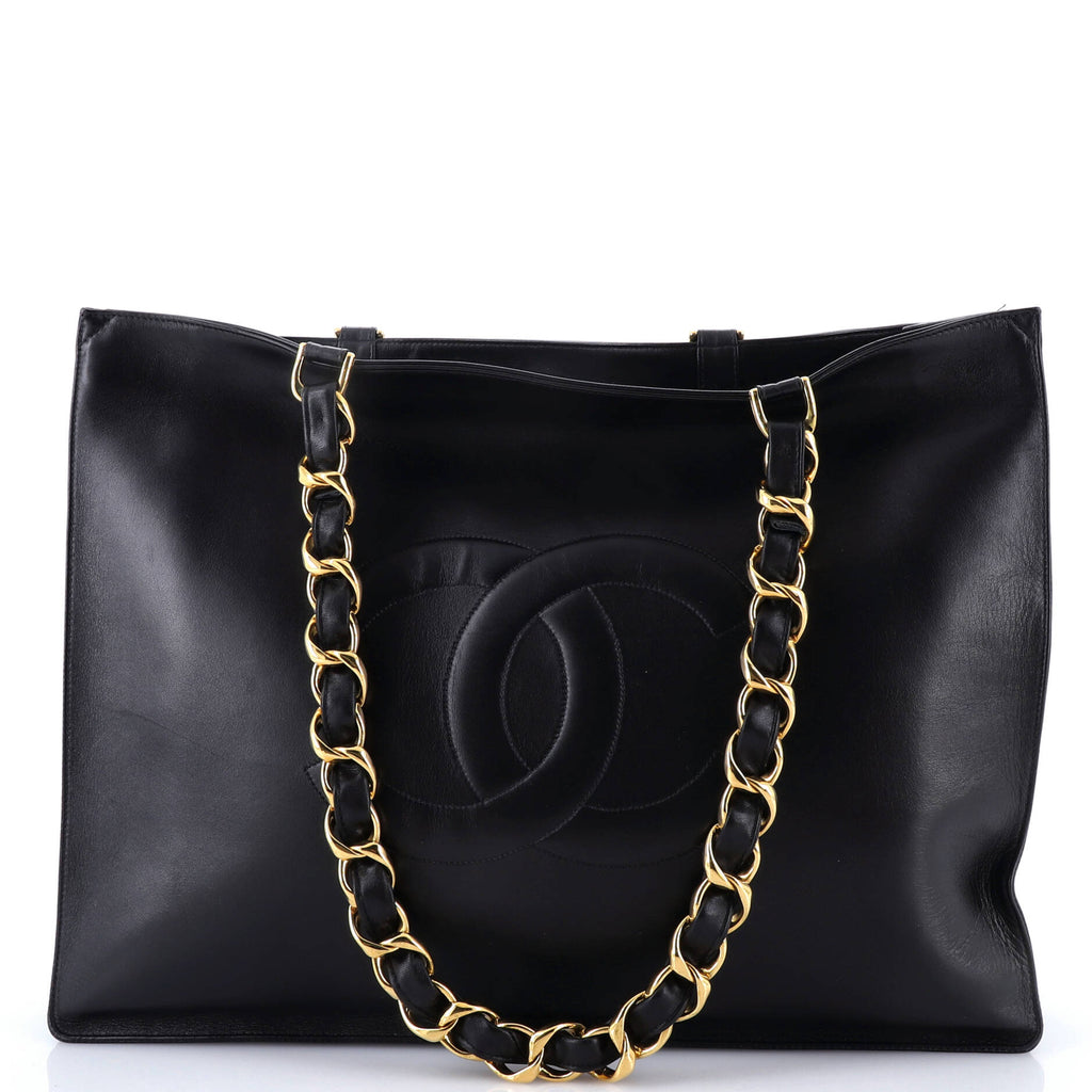 Vintage CC Chain Tote Lambskin XL