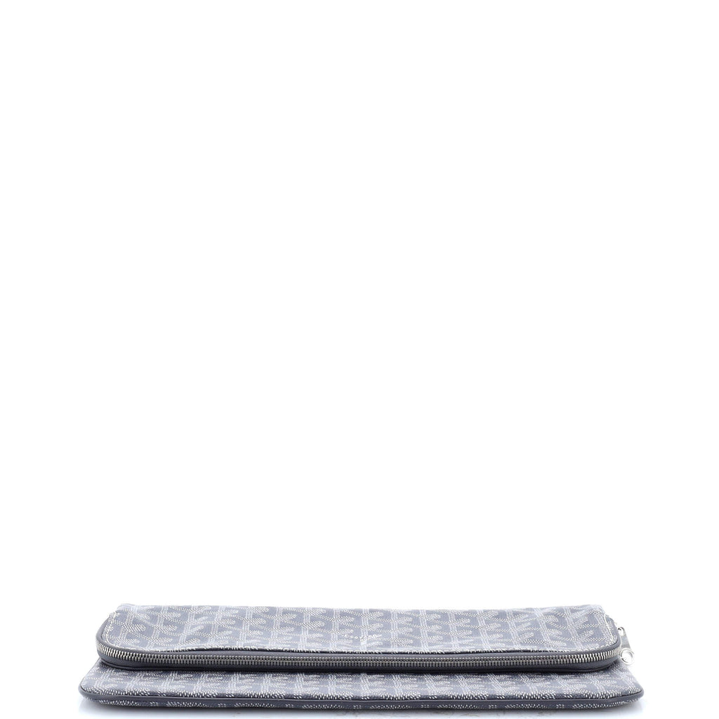 Saint Marie Clutch Coated Canvas