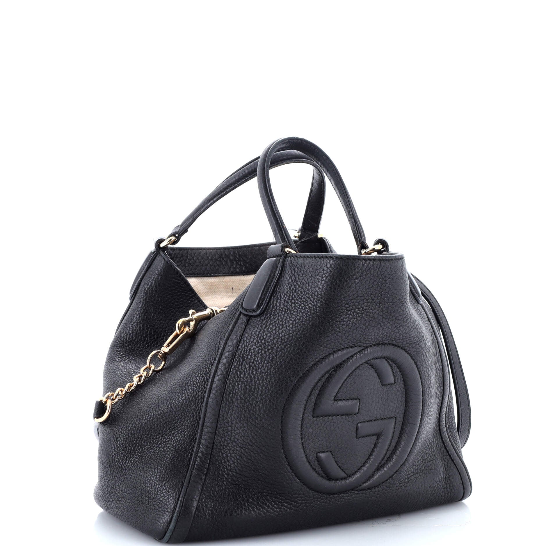 Soho Convertible Shoulder Bag Leather Small
