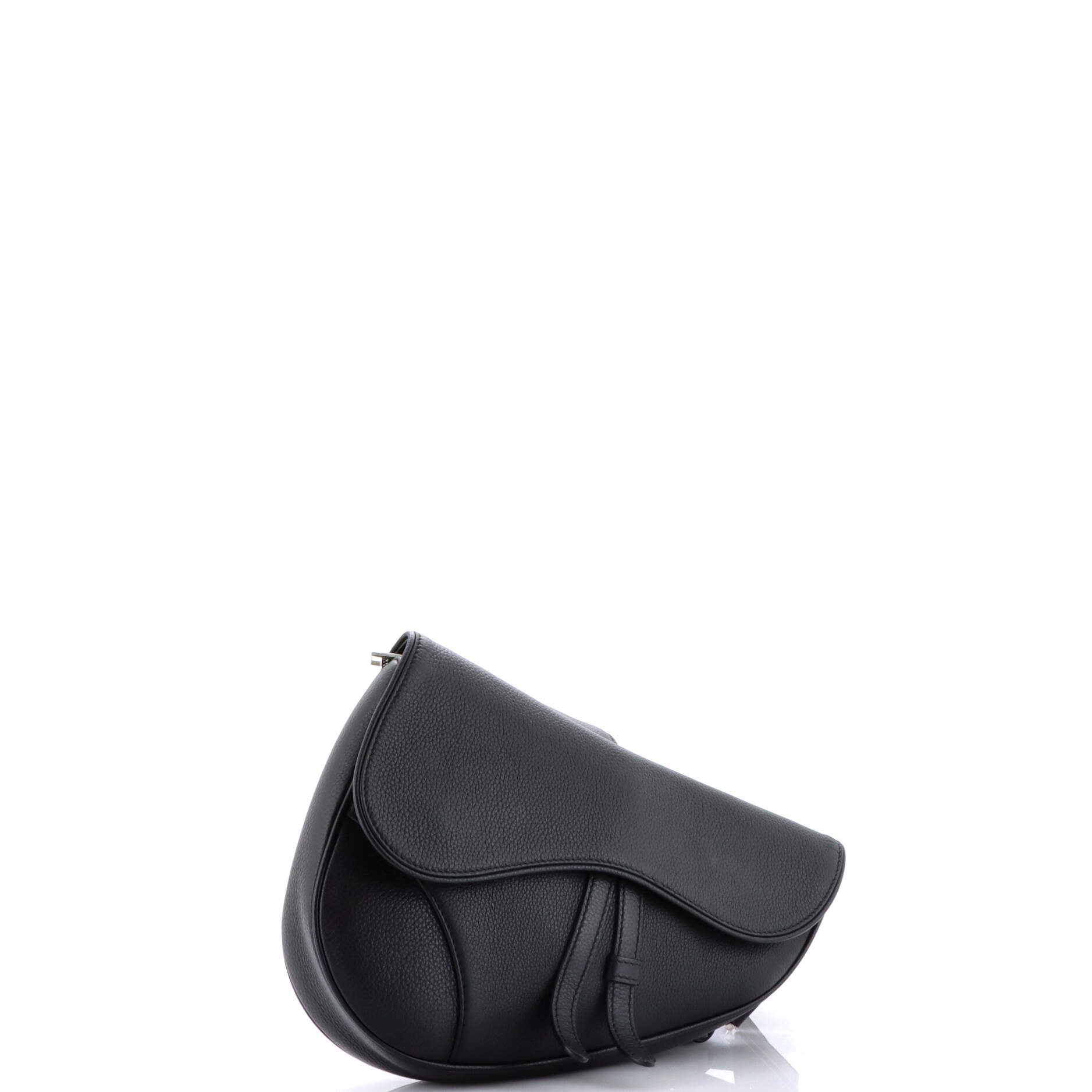 Saddle Crossbody Bag Leather Mini