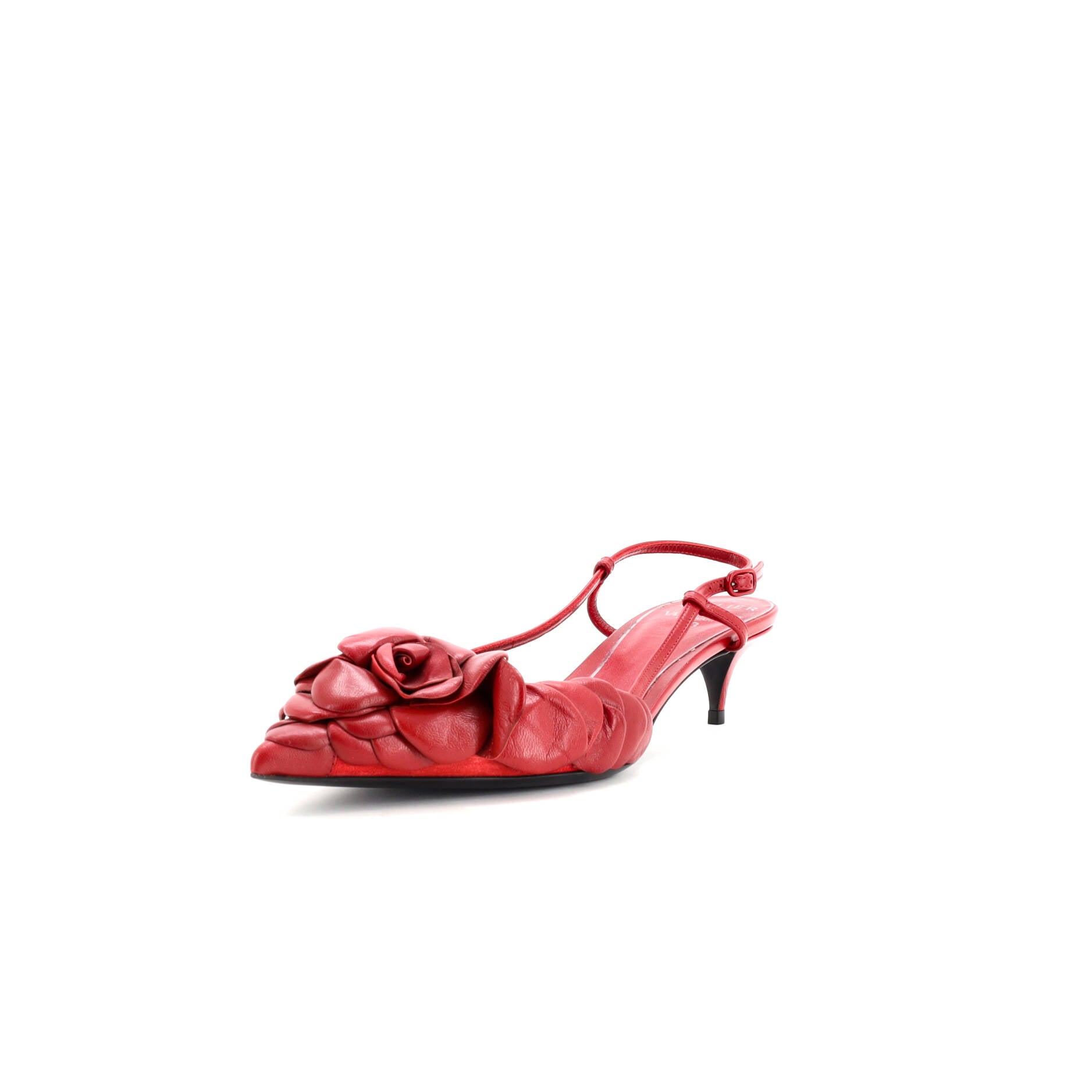 Women's Rose Slingback Pumps Leather