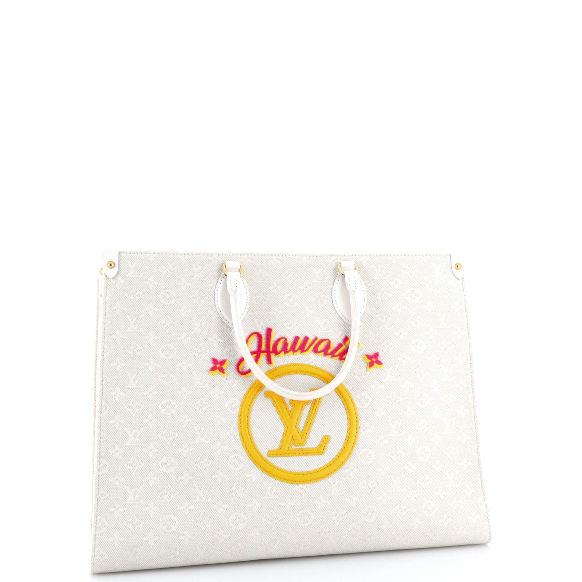 OnTheGo Tote Limited Edition Cities Monogram Jacquard and Tuffetage Canvas GM
