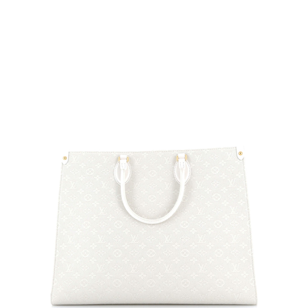 OnTheGo Tote Limited Edition Cities Monogram Jacquard and Tuffetage Canvas GM