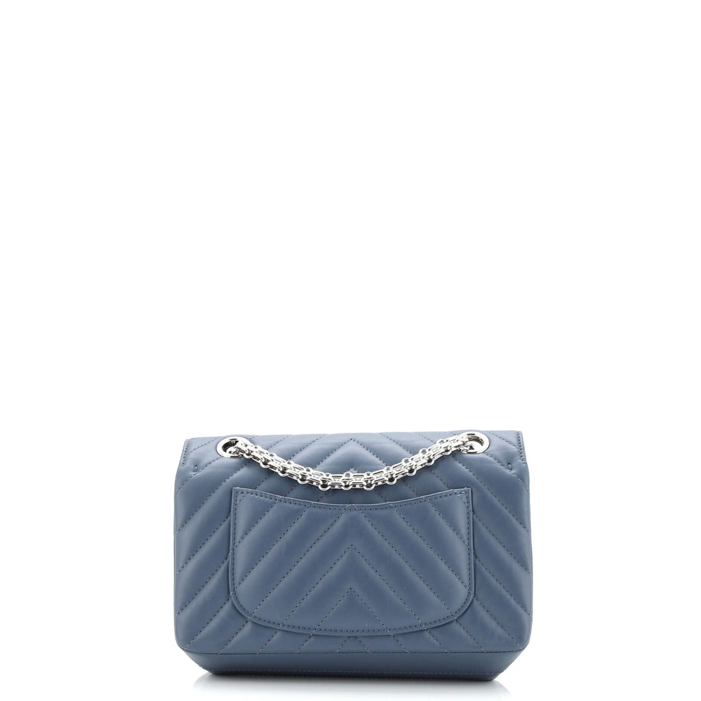 Reissue 2.55 Flap Bag Chevron Aged Calfskin Mini