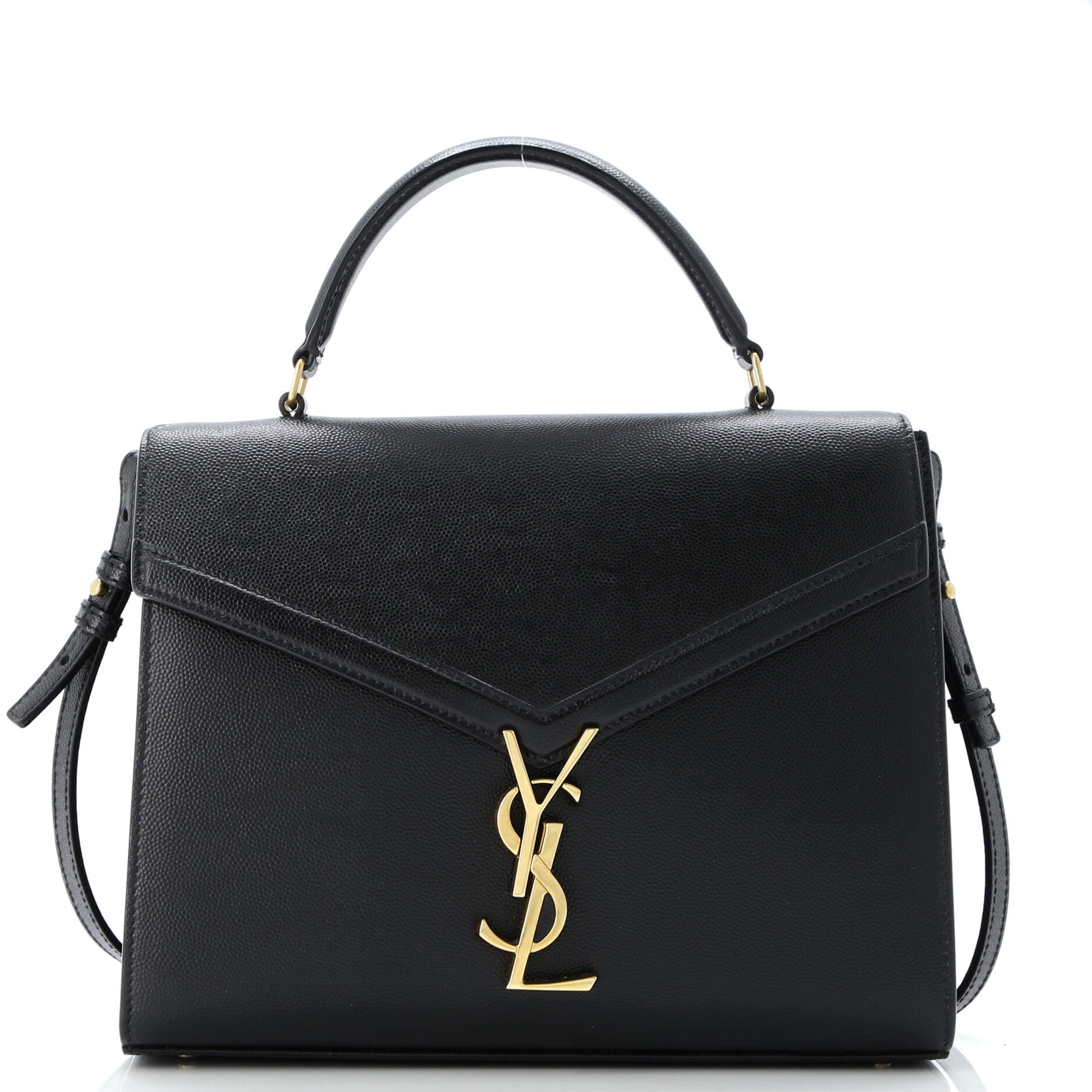 Cassandra Top Handle Bag Leather Medium