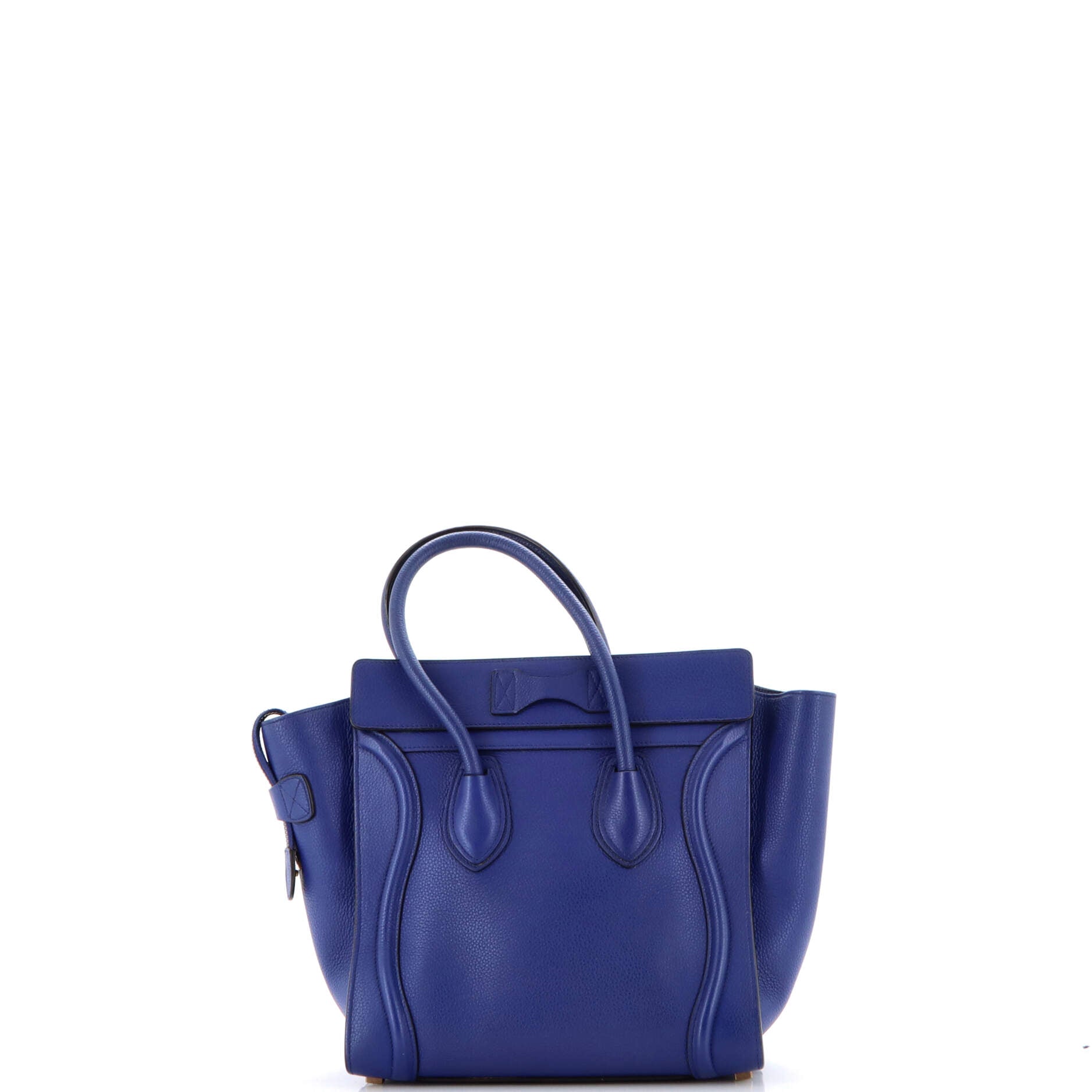 Luggage Bag Grainy Leather Micro