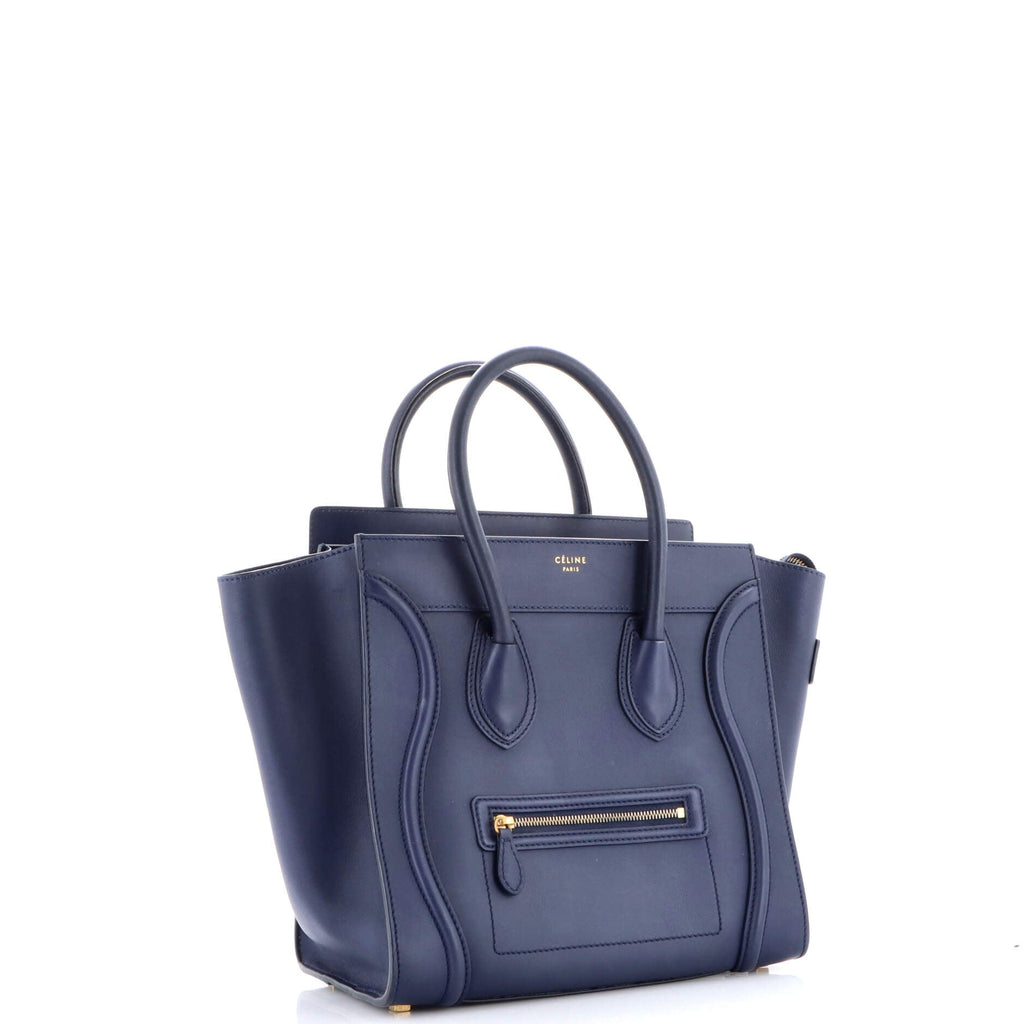 Luggage Bag Grainy Leather Mini