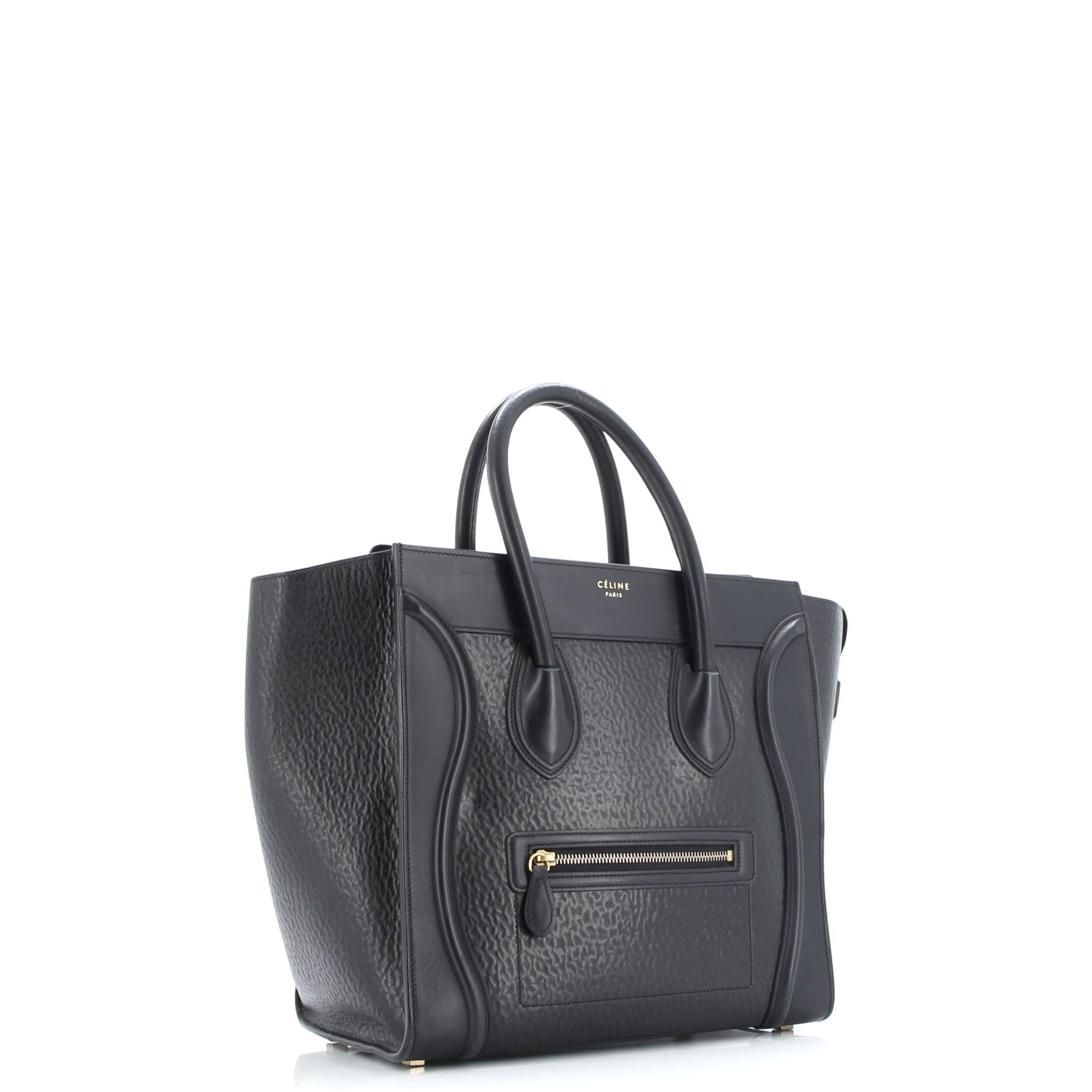 Luggage Bag Grainy Leather Mini
