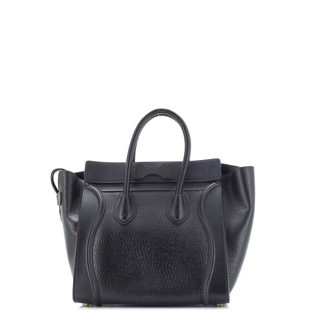 Luggage Bag Grainy Leather Mini