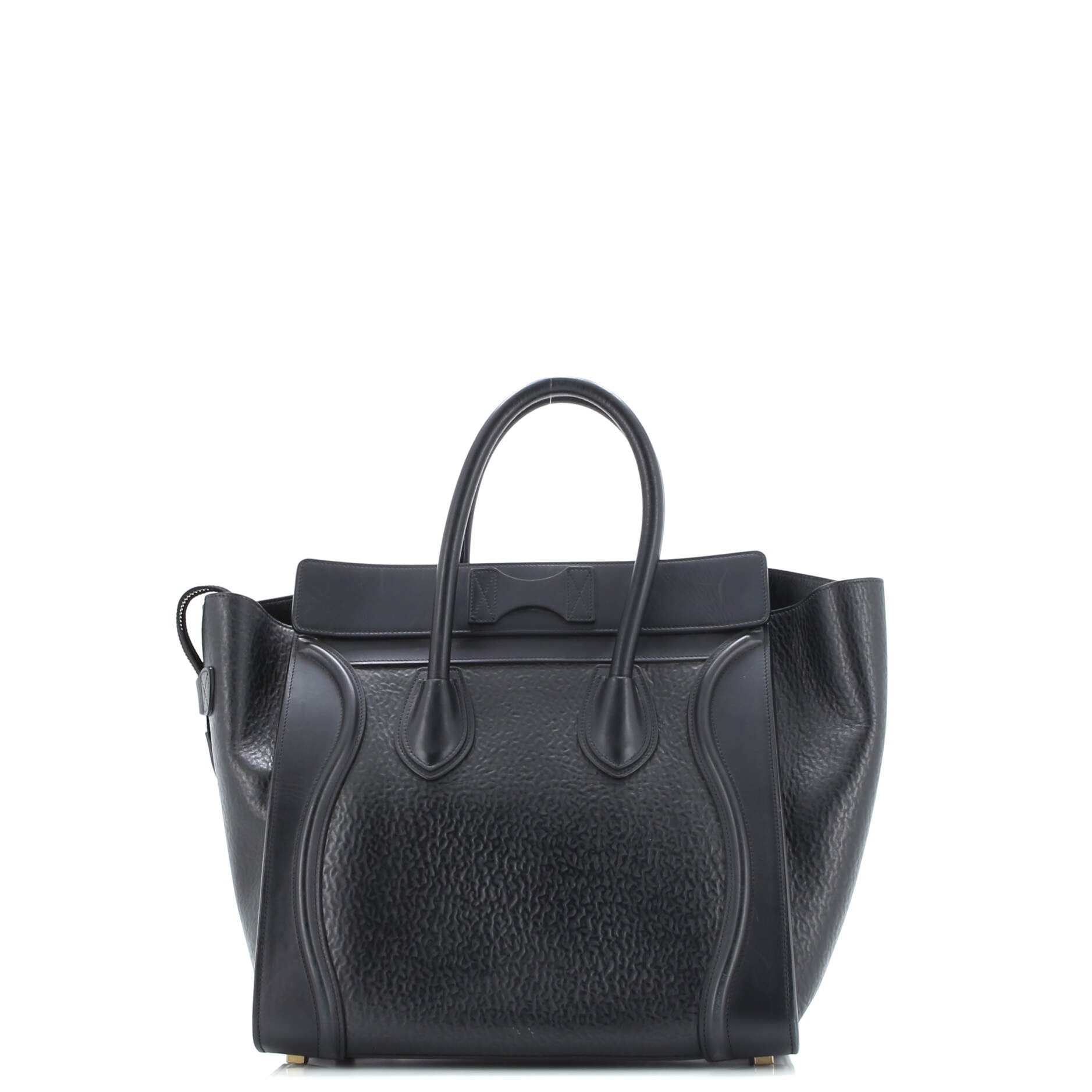Luggage Bag Grainy Leather Mini