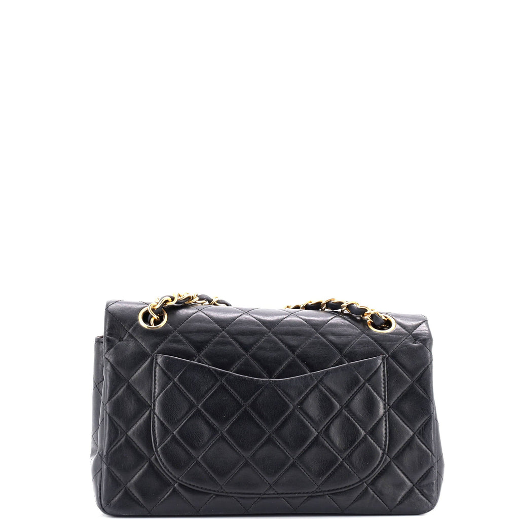 Vintage Classic Double Flap Bag Quilted Lambskin Medium