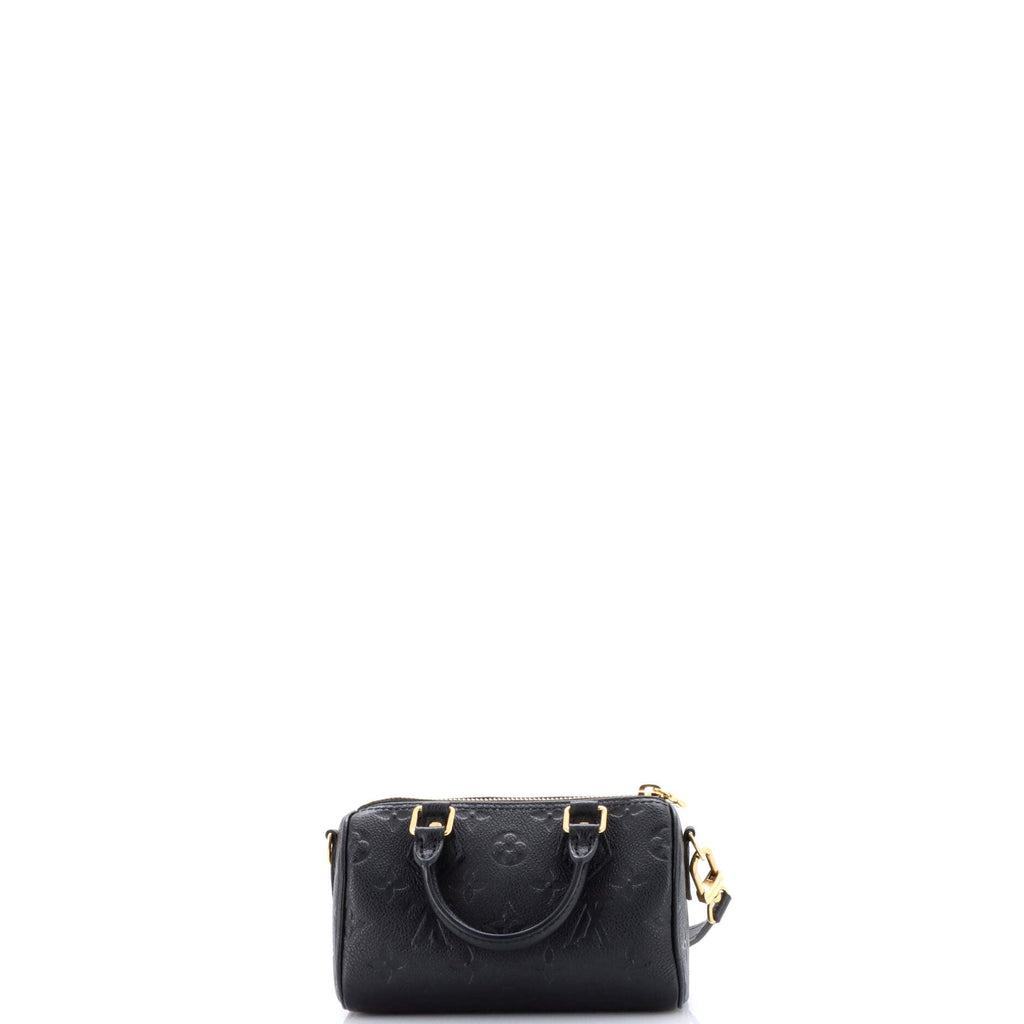 Speedy Bandouliere NM Bag Monogram Empreinte Leather Nano