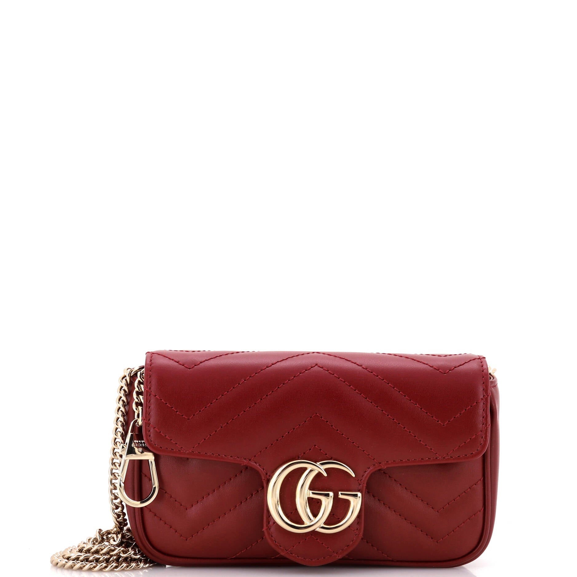 GG Marmont Flap Bag Matelasse Leather Super Mini