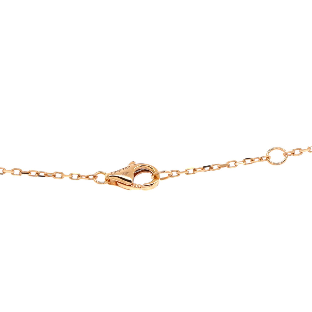 Juste un Clou Pendant Necklace 18K Rose Gold and Pave Diamonds