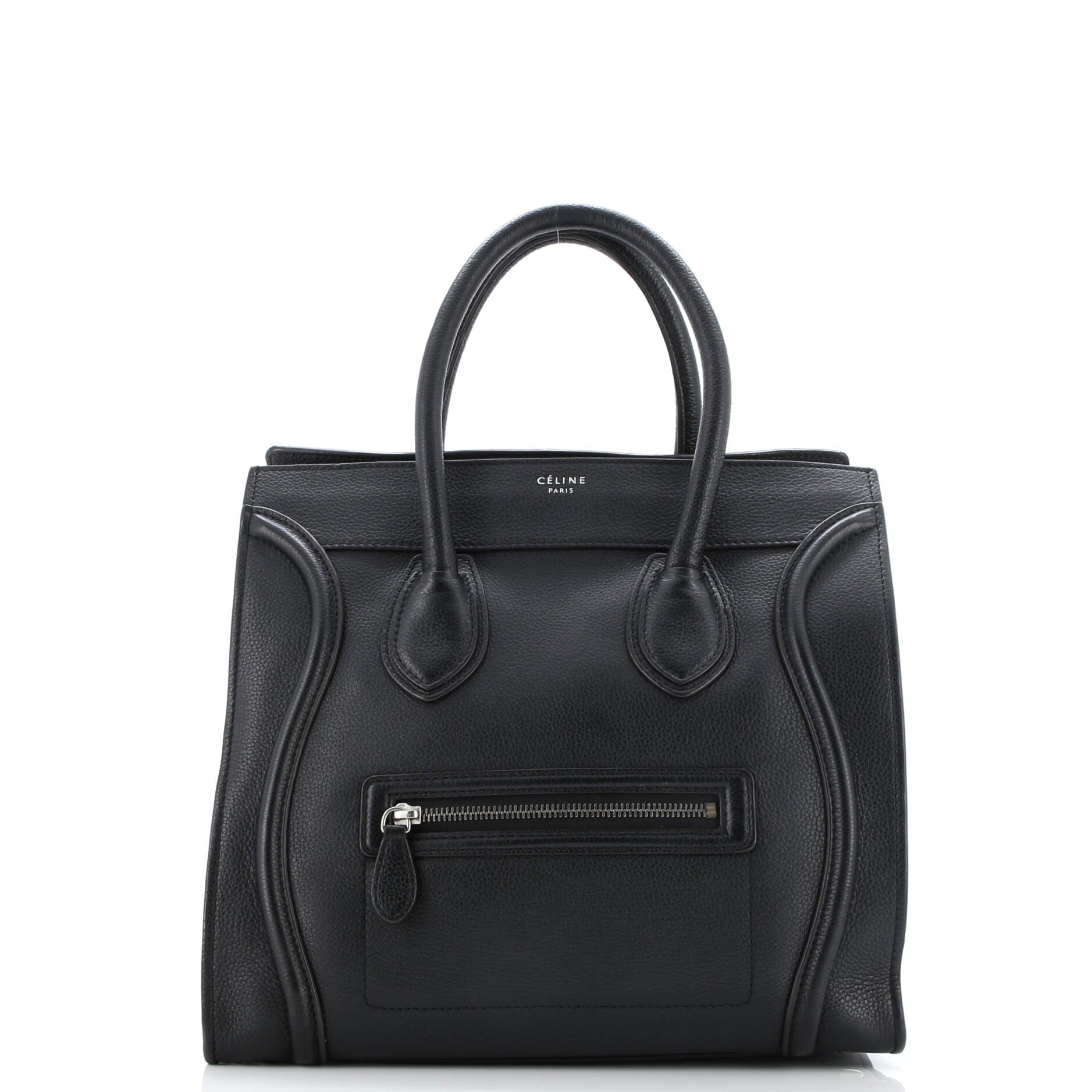 Luggage Bag Grainy Leather Mini