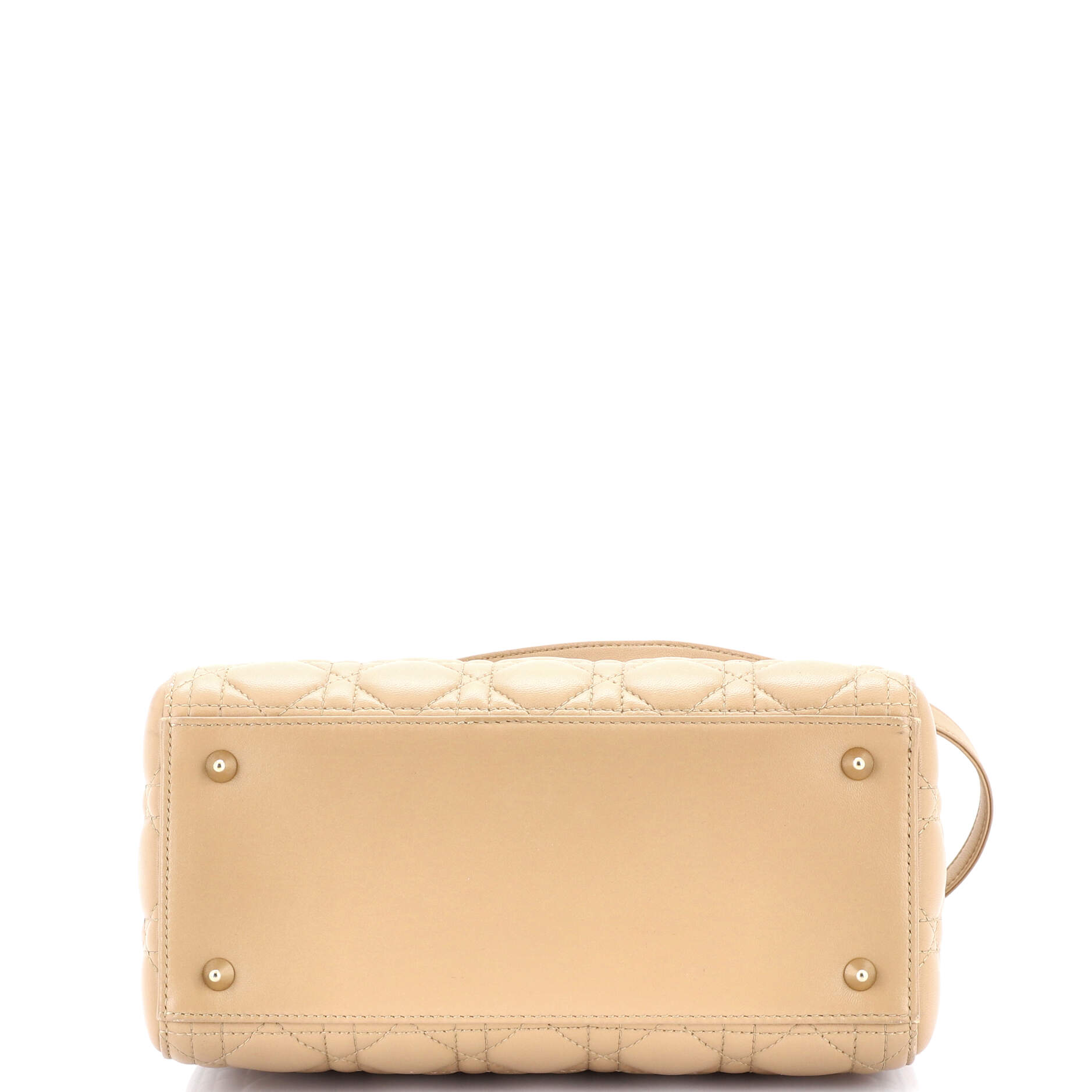 Lady Dior Bag Cannage Quilt Lambskin Medium