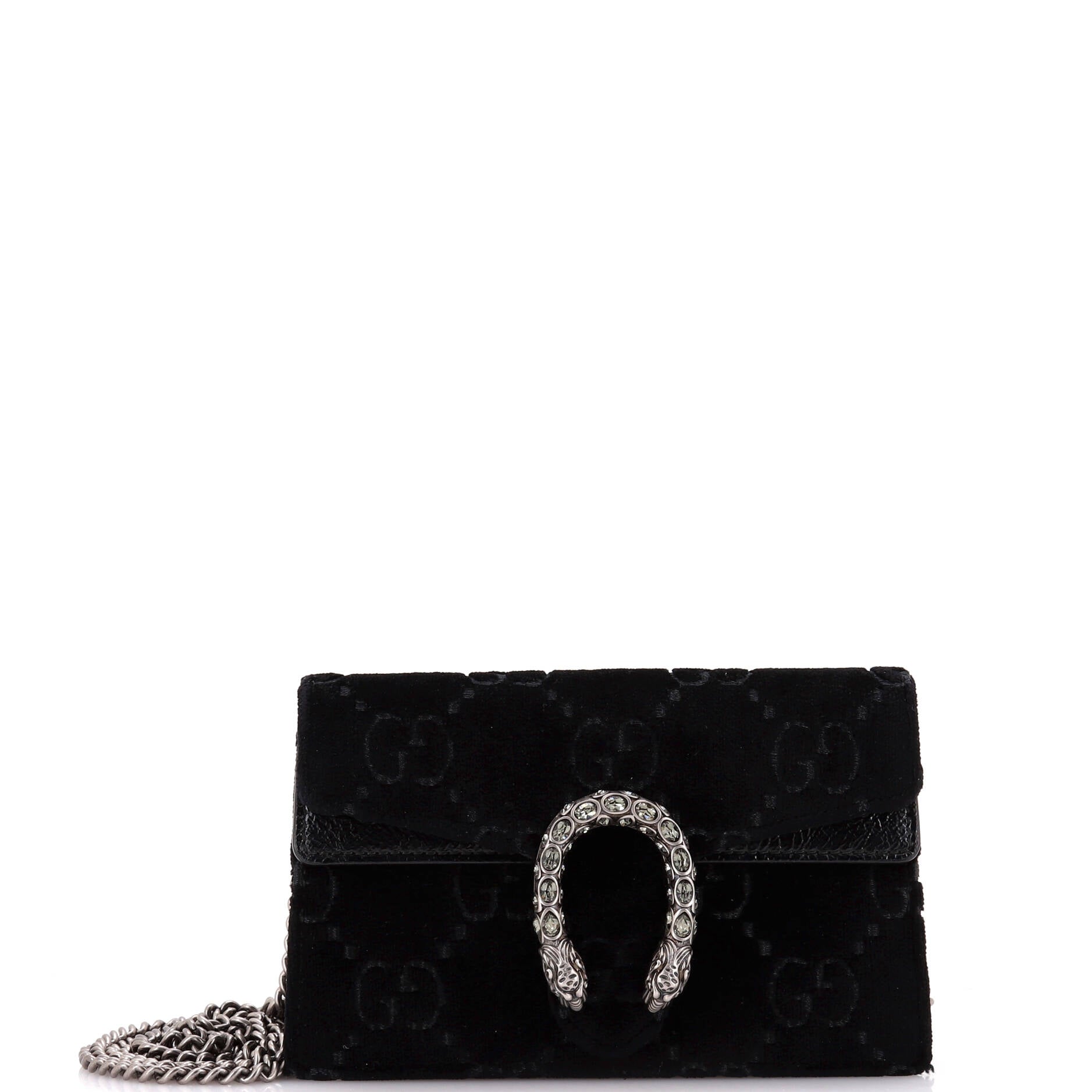 Dionysus Bag GG Velvet Super Mini