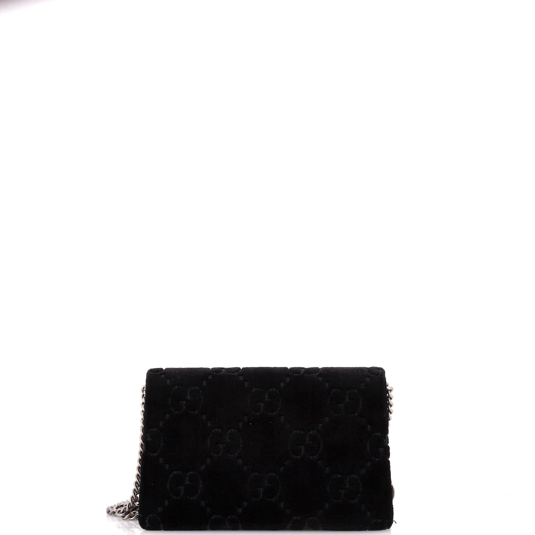 Dionysus Bag GG Velvet Super Mini