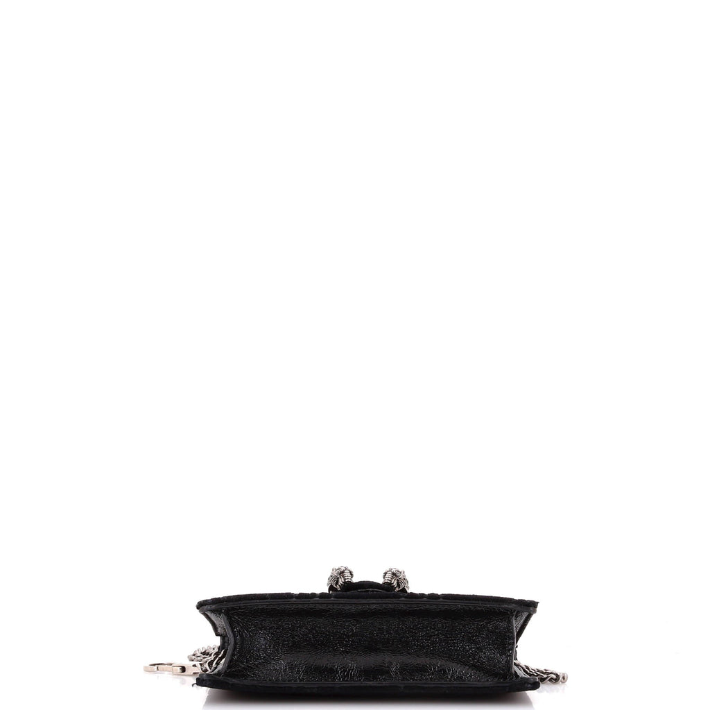 Dionysus Bag GG Velvet Super Mini