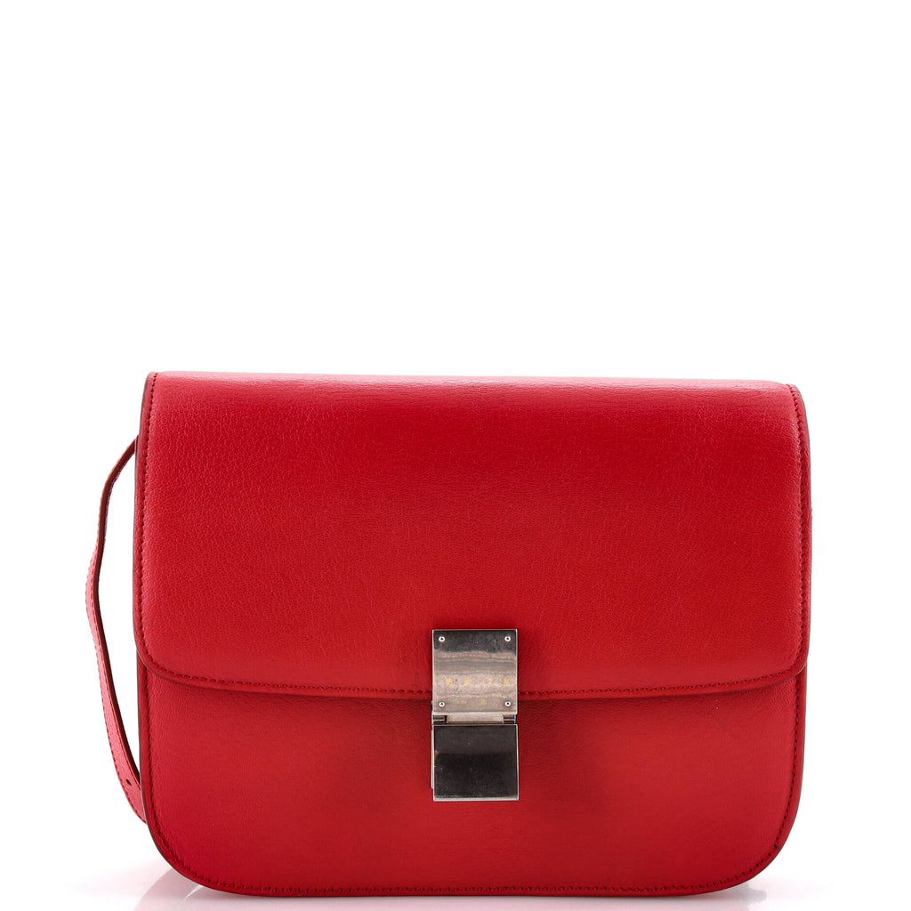 Classic Box Bag Grainy Leather Medium