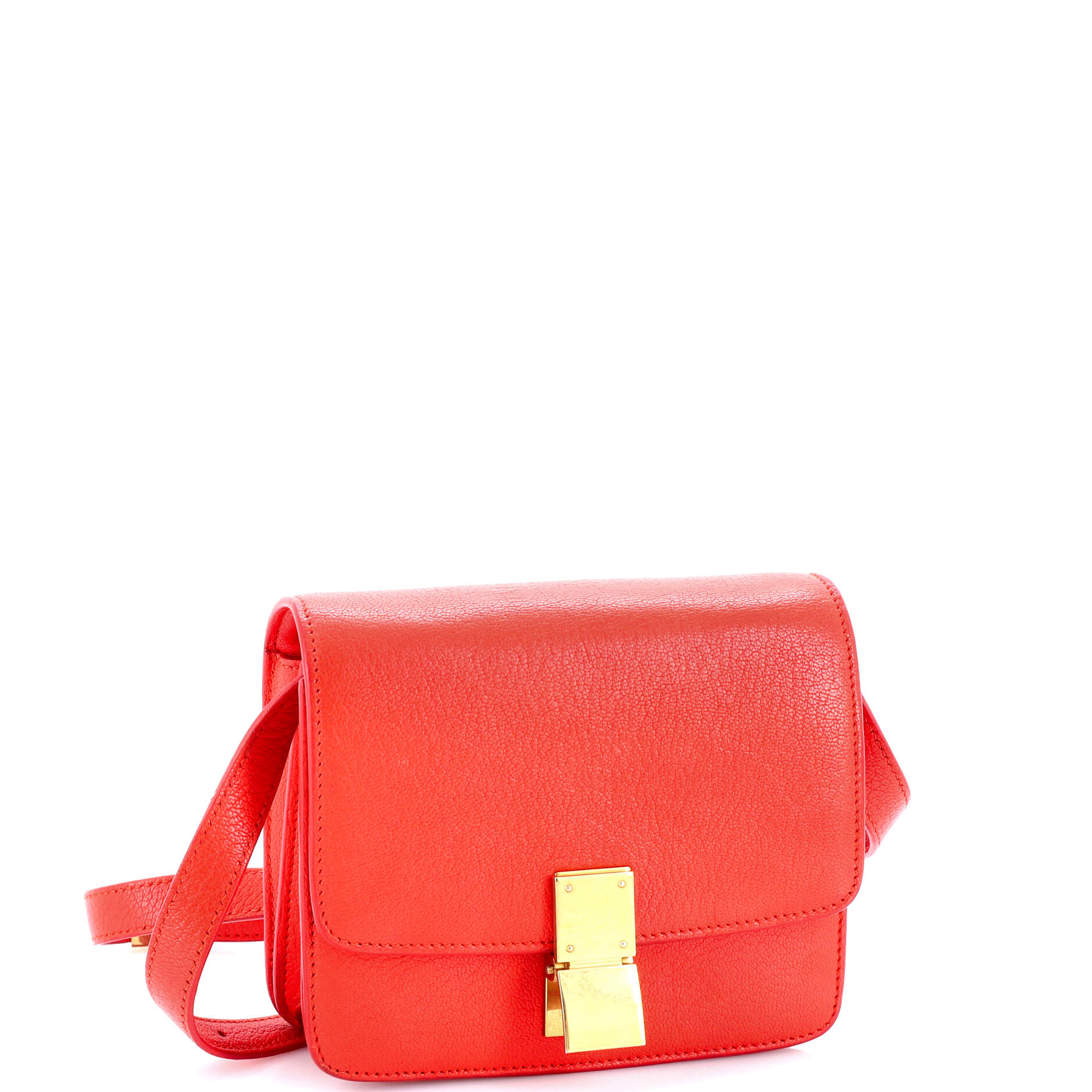 Classic Box Bag Grainy Leather Small