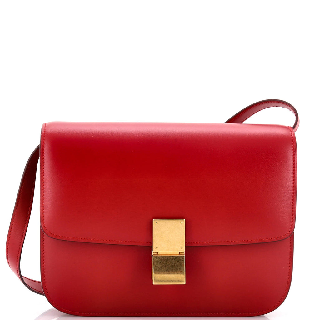 Classic Box Bag Smooth Leather Medium