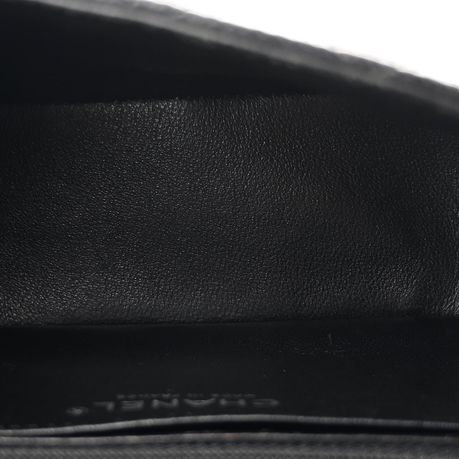 Caviar Quilted Mini Square Flap Black