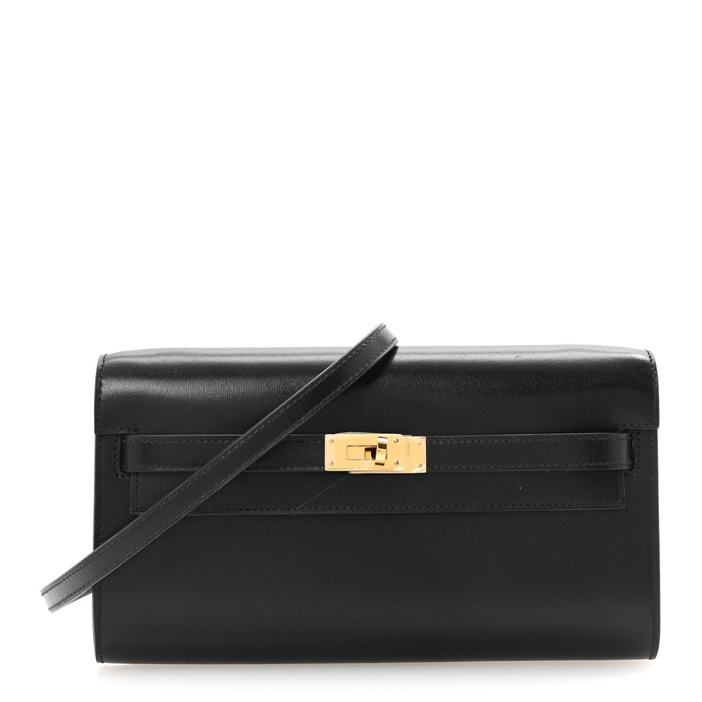Box Kelly Wallet To Go Black