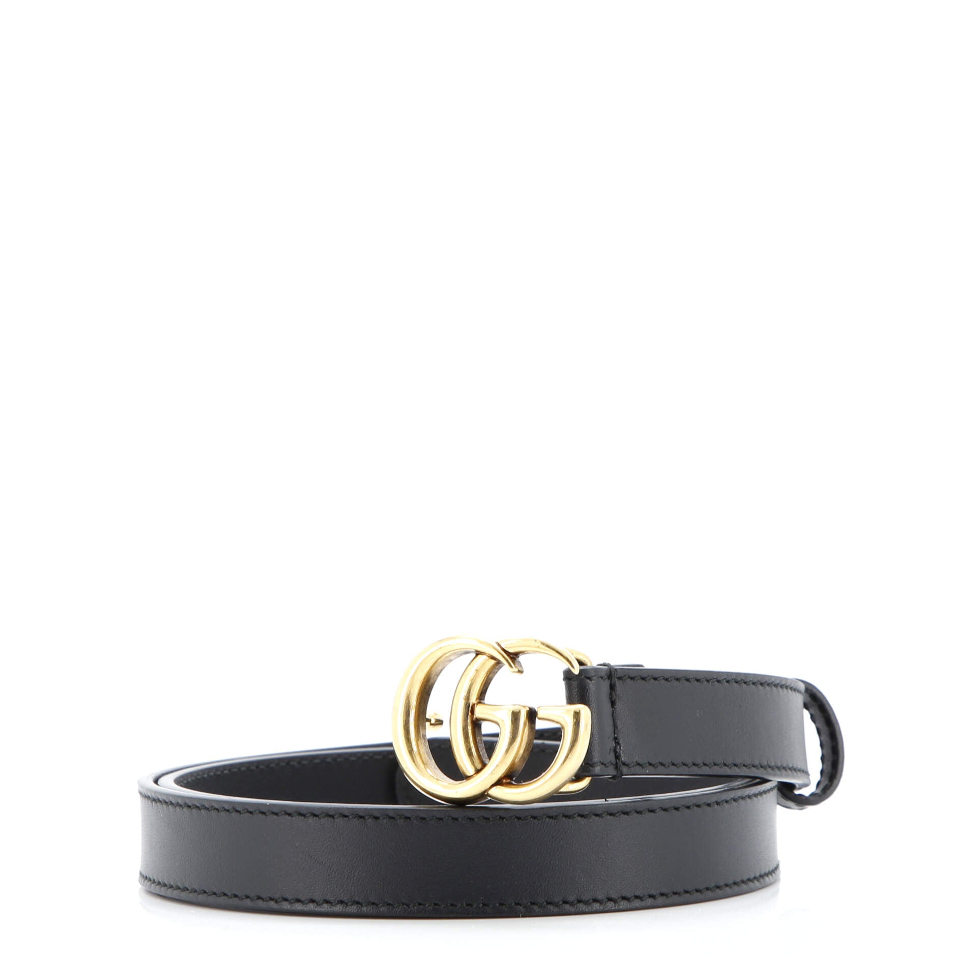 GG Marmont Belt Leather Thin