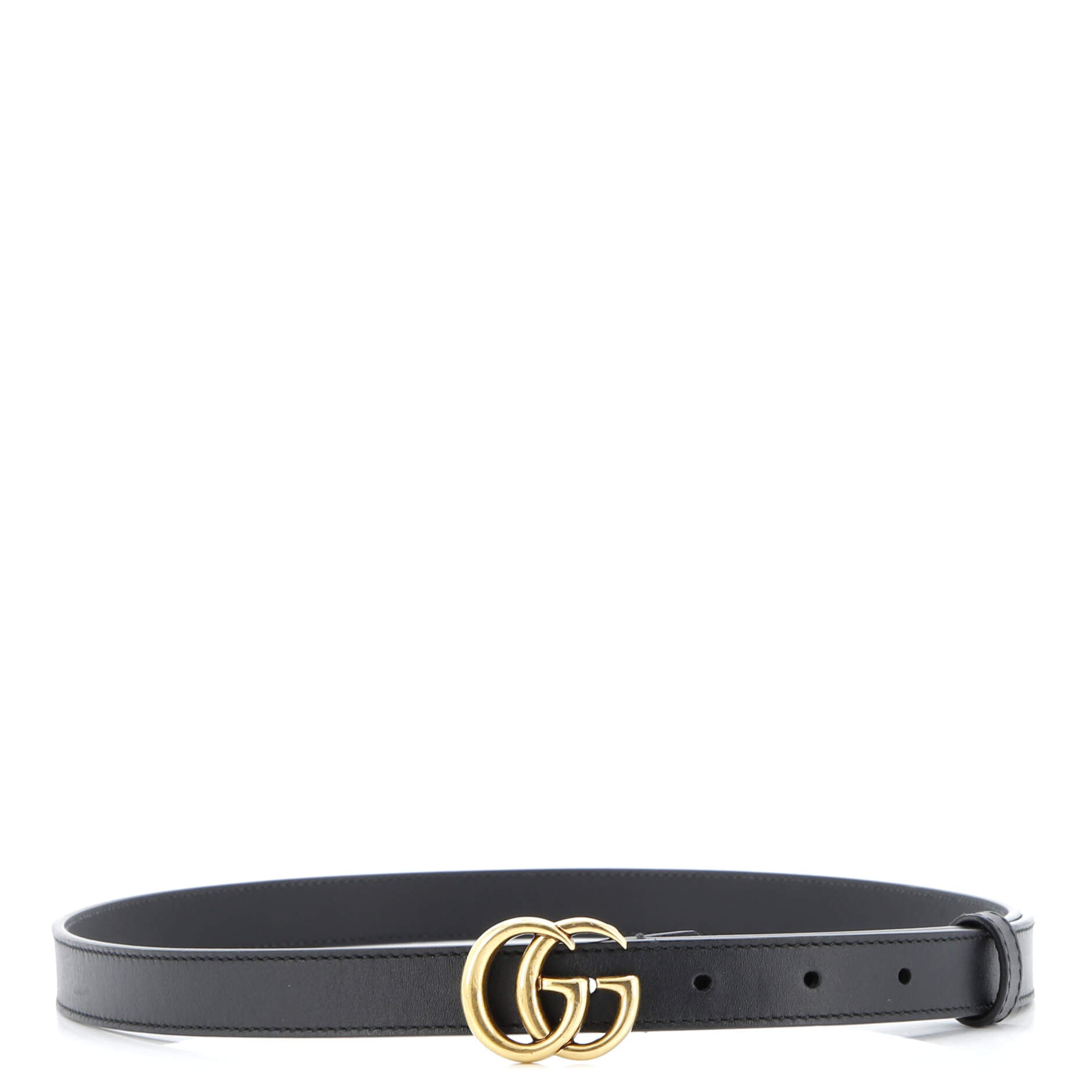 GG Marmont Belt Leather Thin