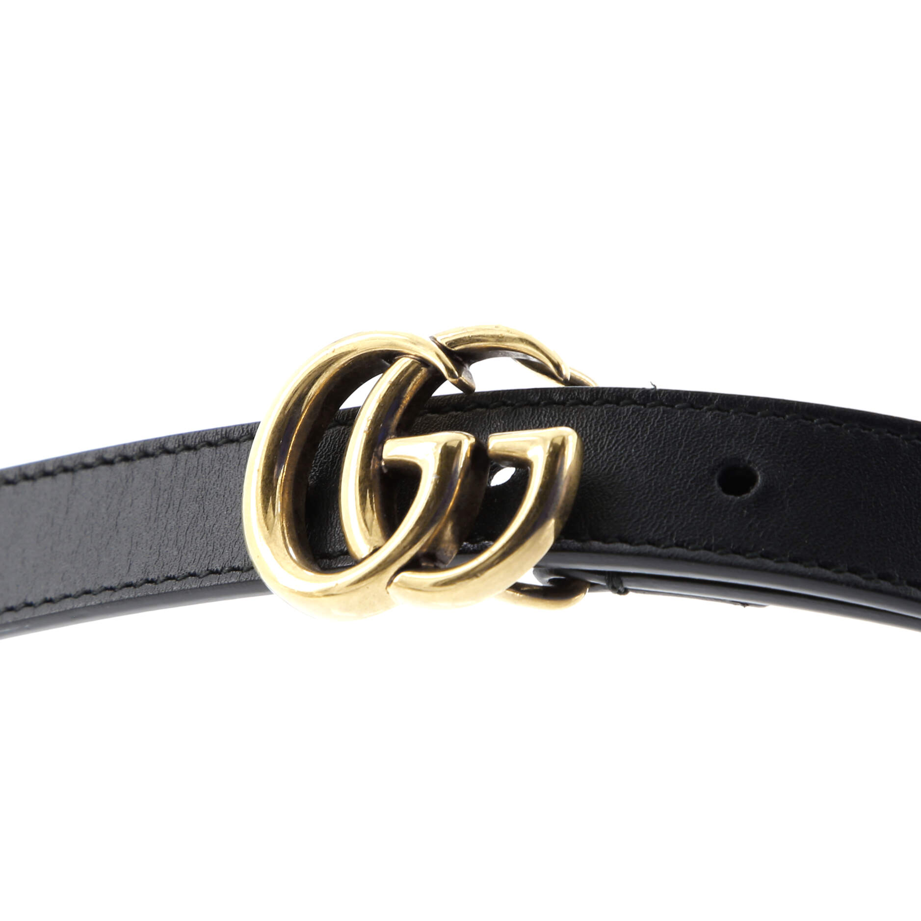 GG Marmont Belt Leather Thin