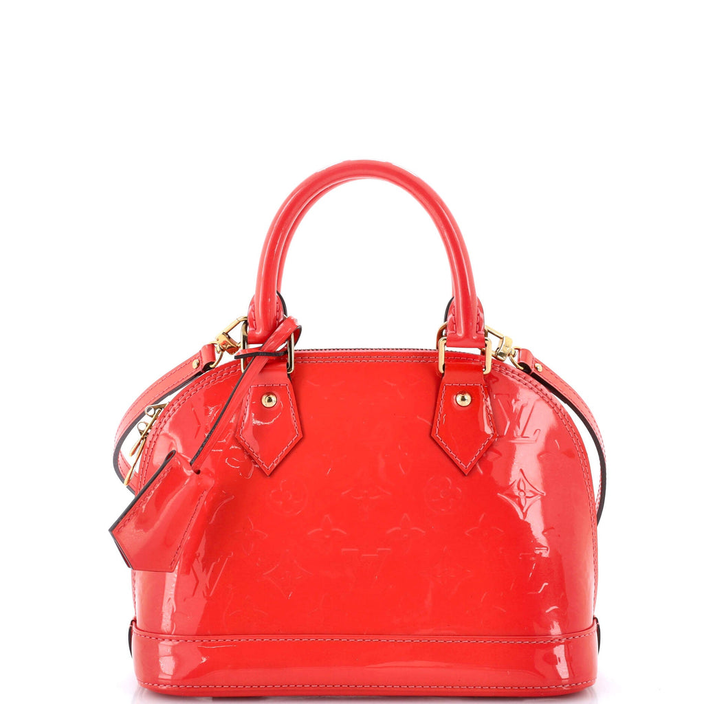 Alma Handbag Monogram Vernis BB