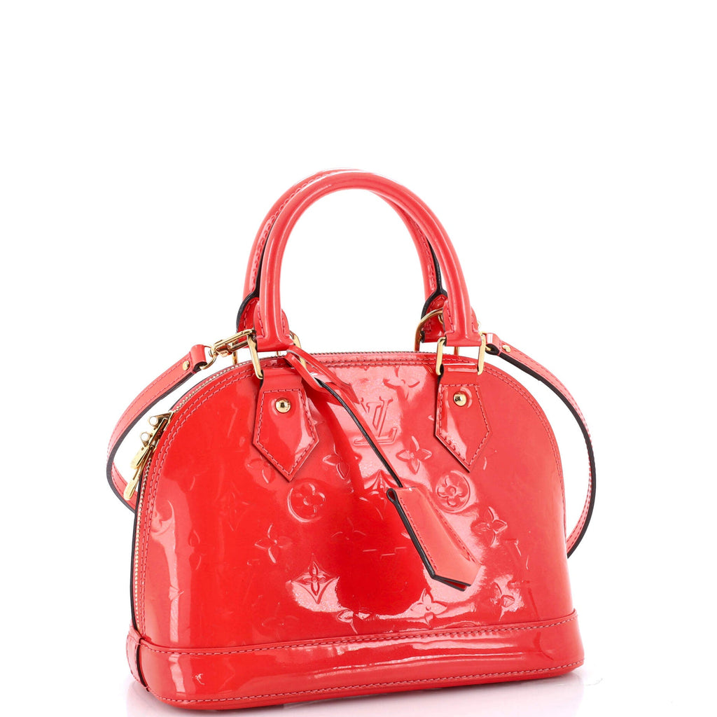 Alma Handbag Monogram Vernis BB